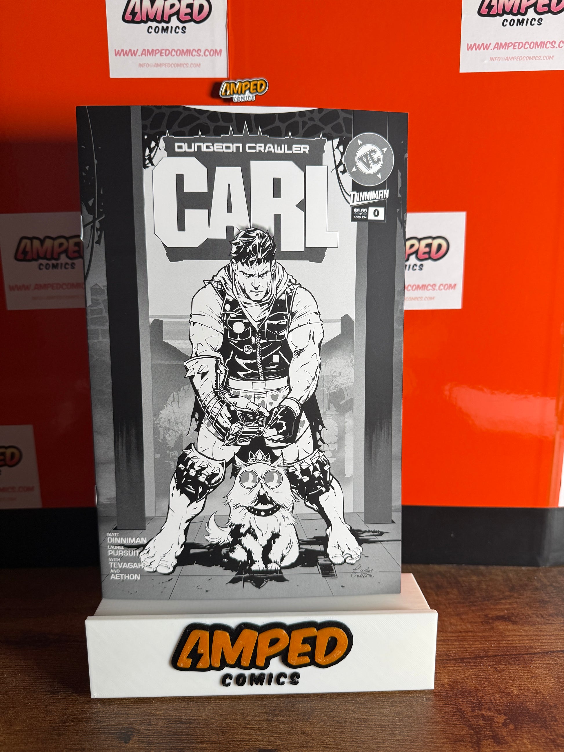 DUNGEON CRAWLER CARL SPECIAL EDITION #0 ABSOLUTE BATMAN HOMAGE B&W VARIANT