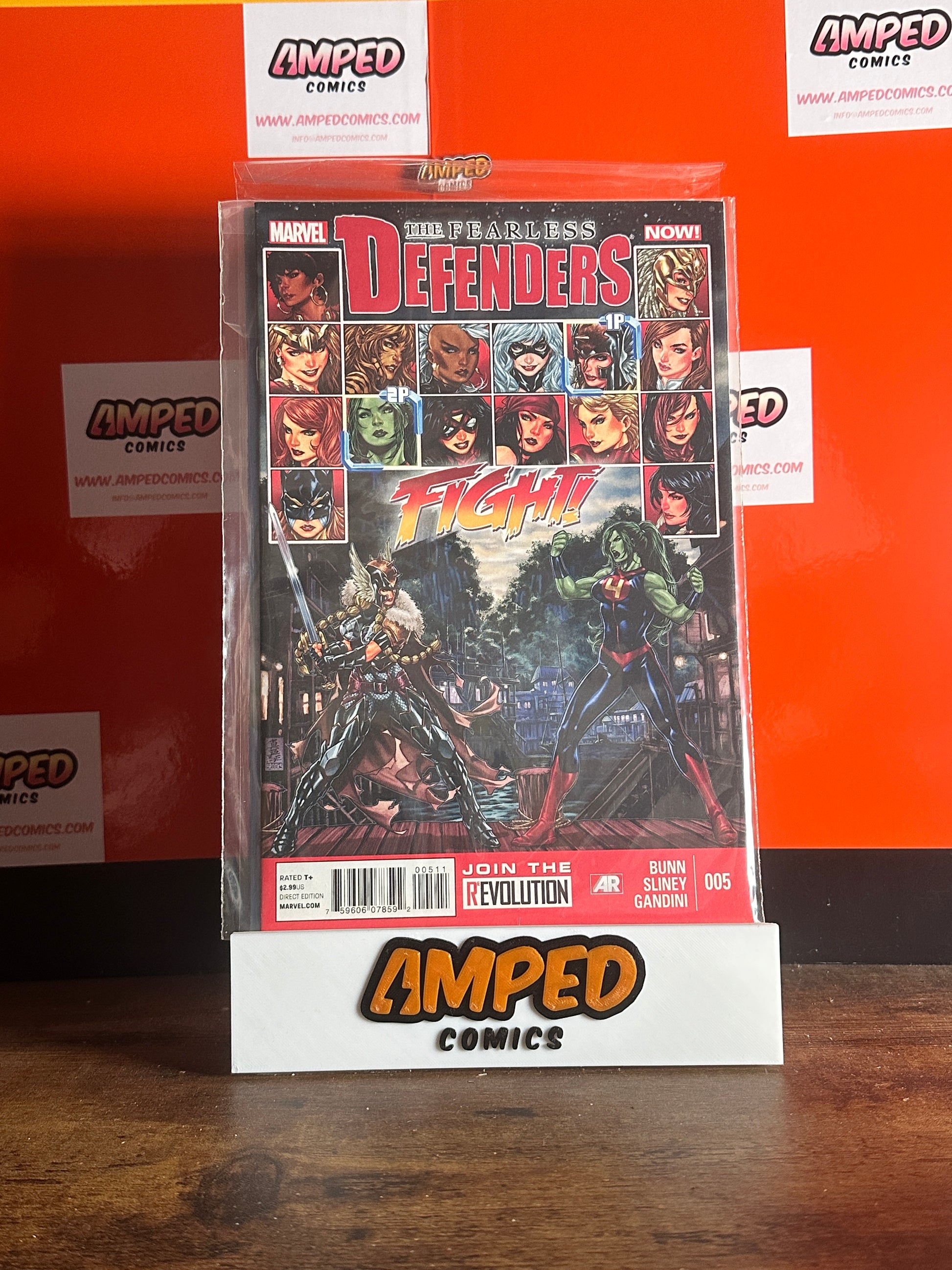 Fearless Defenders #5 Marvel Comics (2013) Join the Revolution