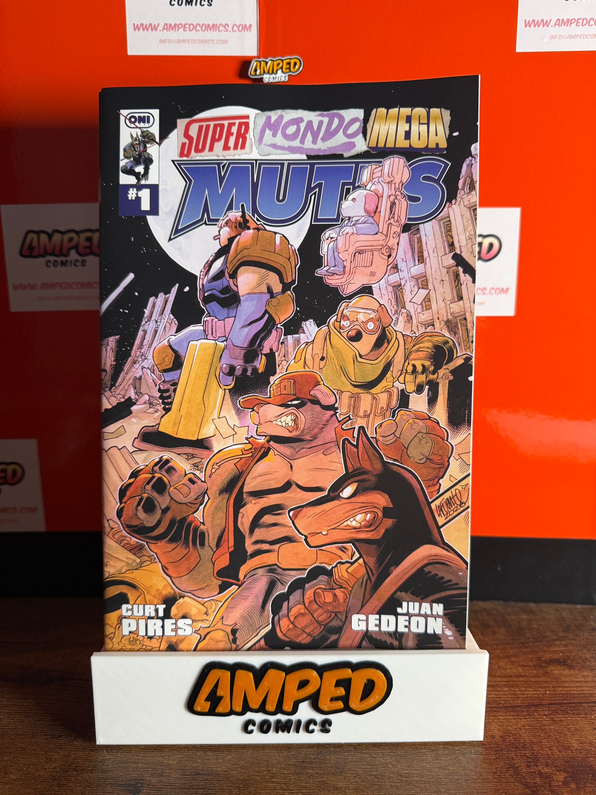SUPER MONDO MEGA MUTTS #1 (OF 4) CVR D DAVID LAFUENTE VARIANT