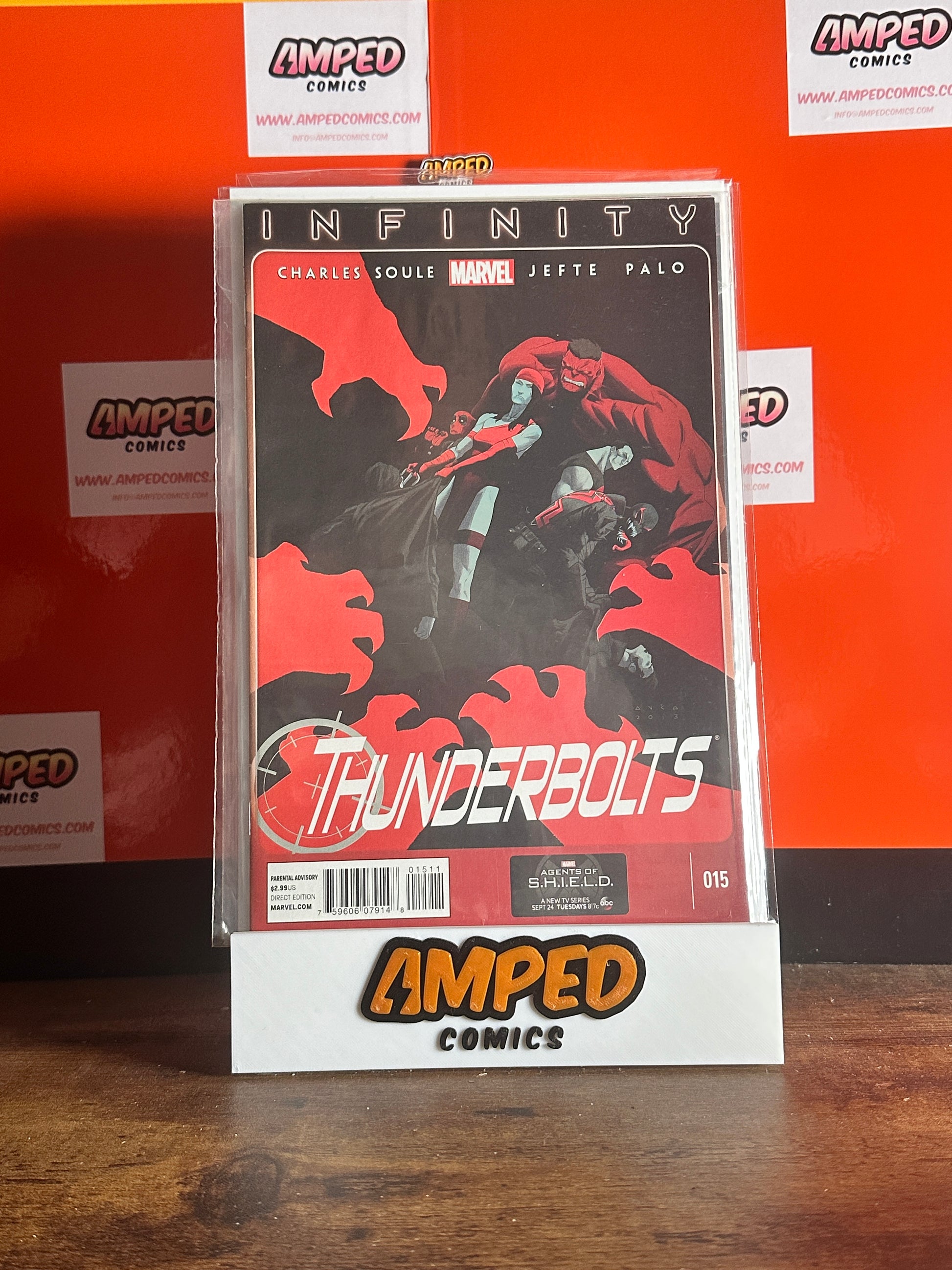 Thunderbolts #15 Marvel Comics 2013 Charles Soule Jeffe Palo