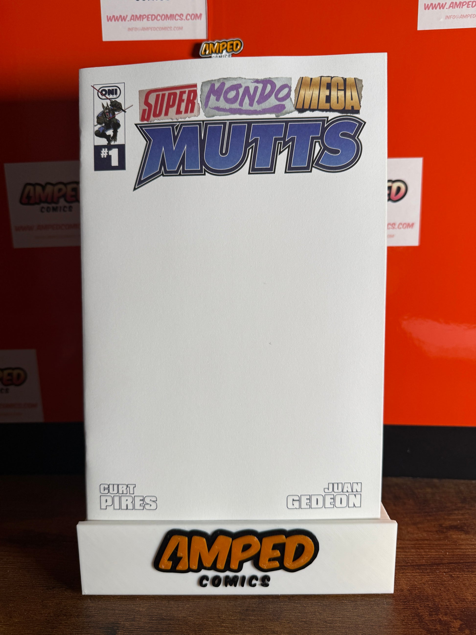 SUPER MONDO MEGA MUTTS #1 (OF 4) CVR E BLANK SKETCH VARIANT