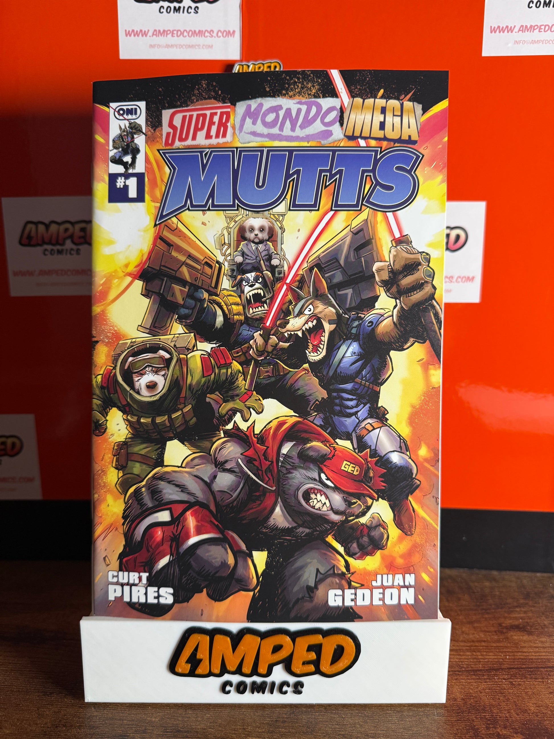 SUPER MONDO MEGA MUTTS #1 (OF 4) CVR A JUAN GEDEON