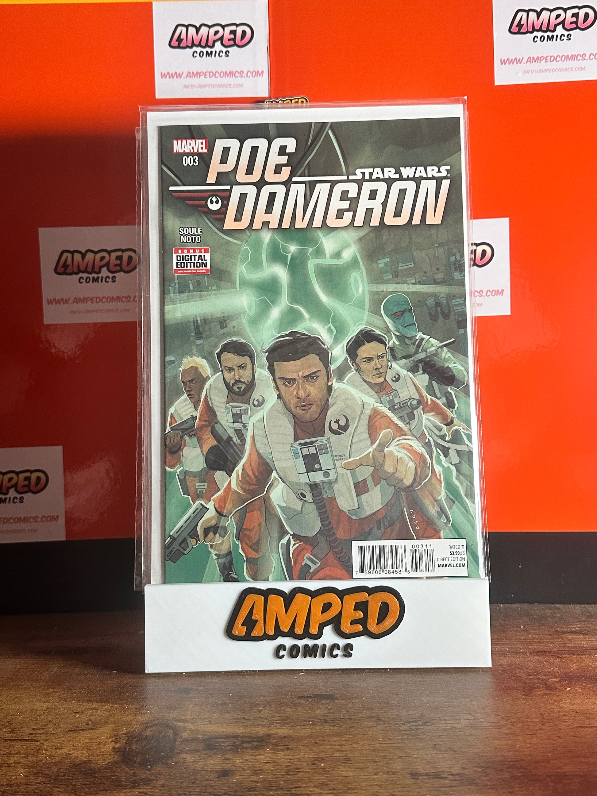 Poe Dameron #3 Marvel Comics Star Wars (2016) Direct Edition