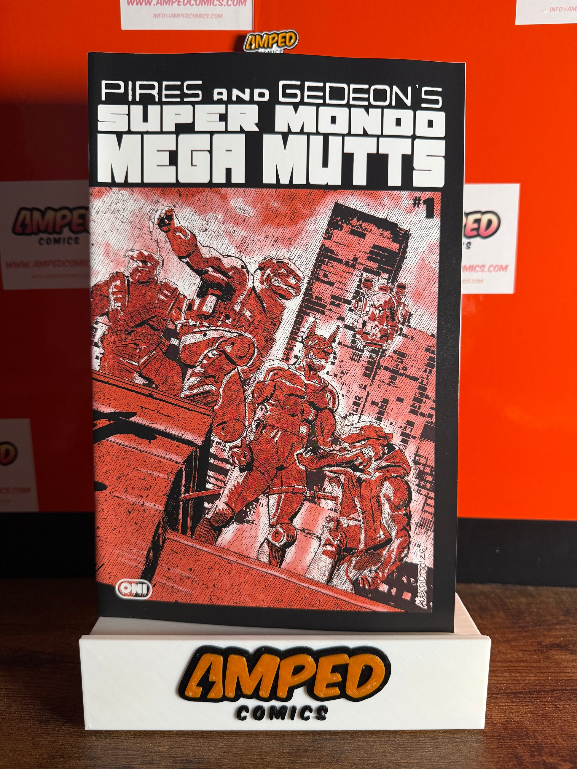 SUPER MONDO MEGA MUTTS #1 (OF 4) CVR B ALEX DIOTTO VARIANT