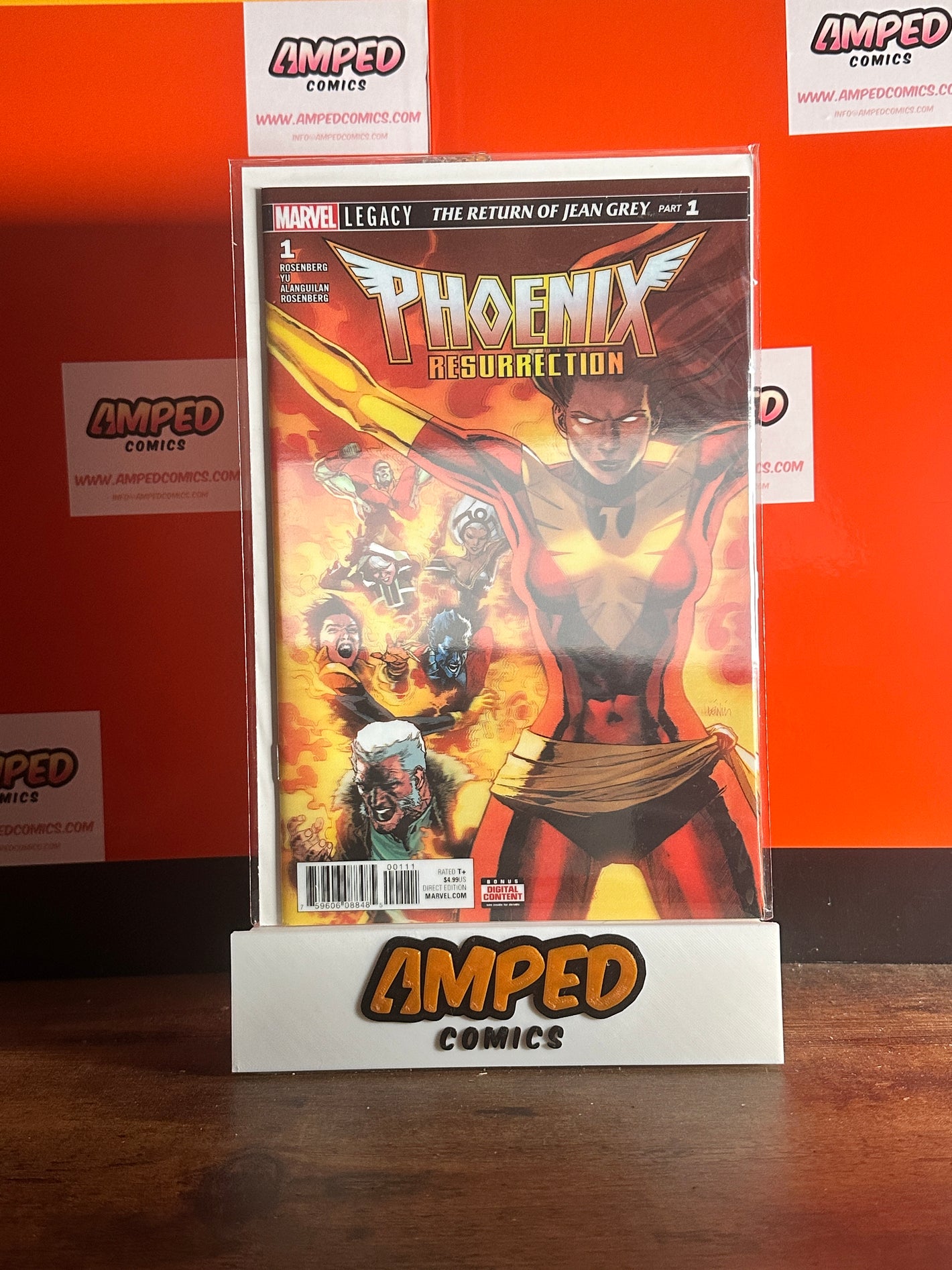 Phoenix Resurrection: The Return of Jean Grey #1 Marvel Legacy LENTICULAR COVER