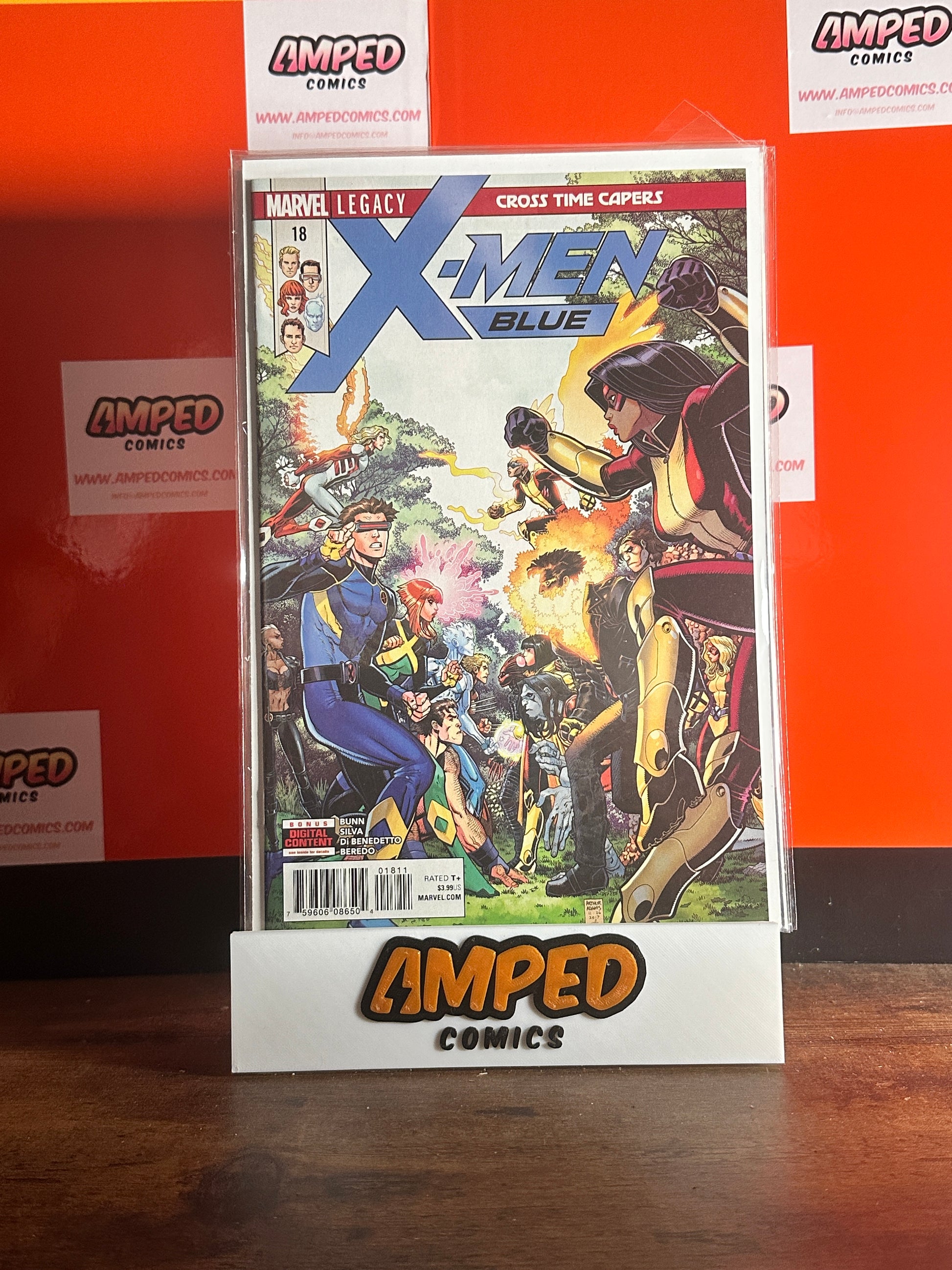 X-Men Blue #18 Marvel Legacy Cross Time Capers (2018)