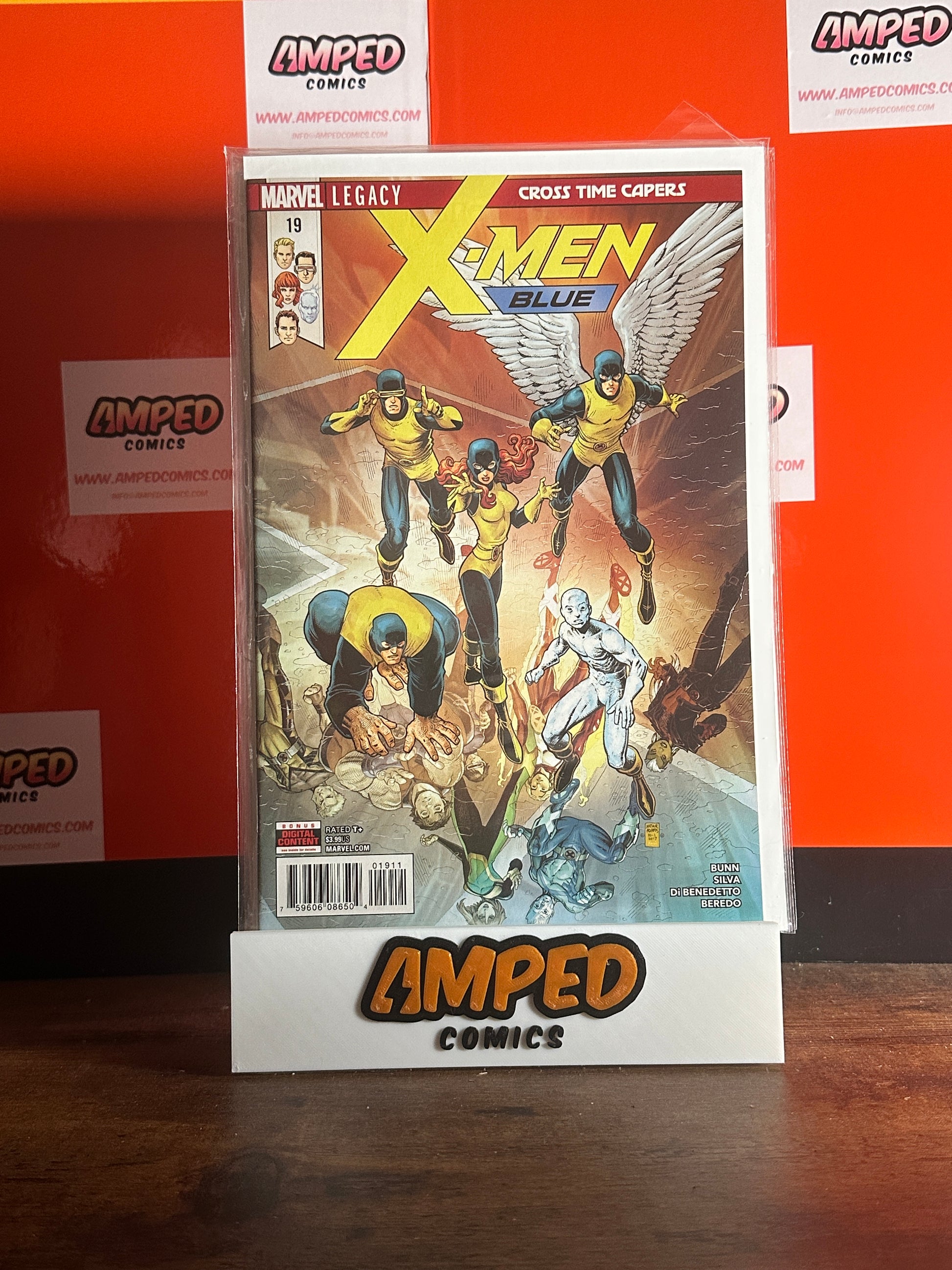 X-Men Blue #19 Marvel Comics Marvel Legacy Cross Time Capers