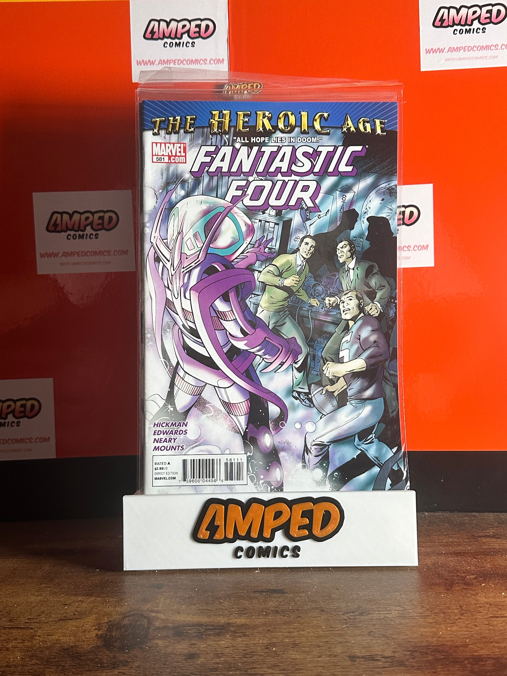 Fantastic Four #581 Marvel Comics The Heroic Age (2010)