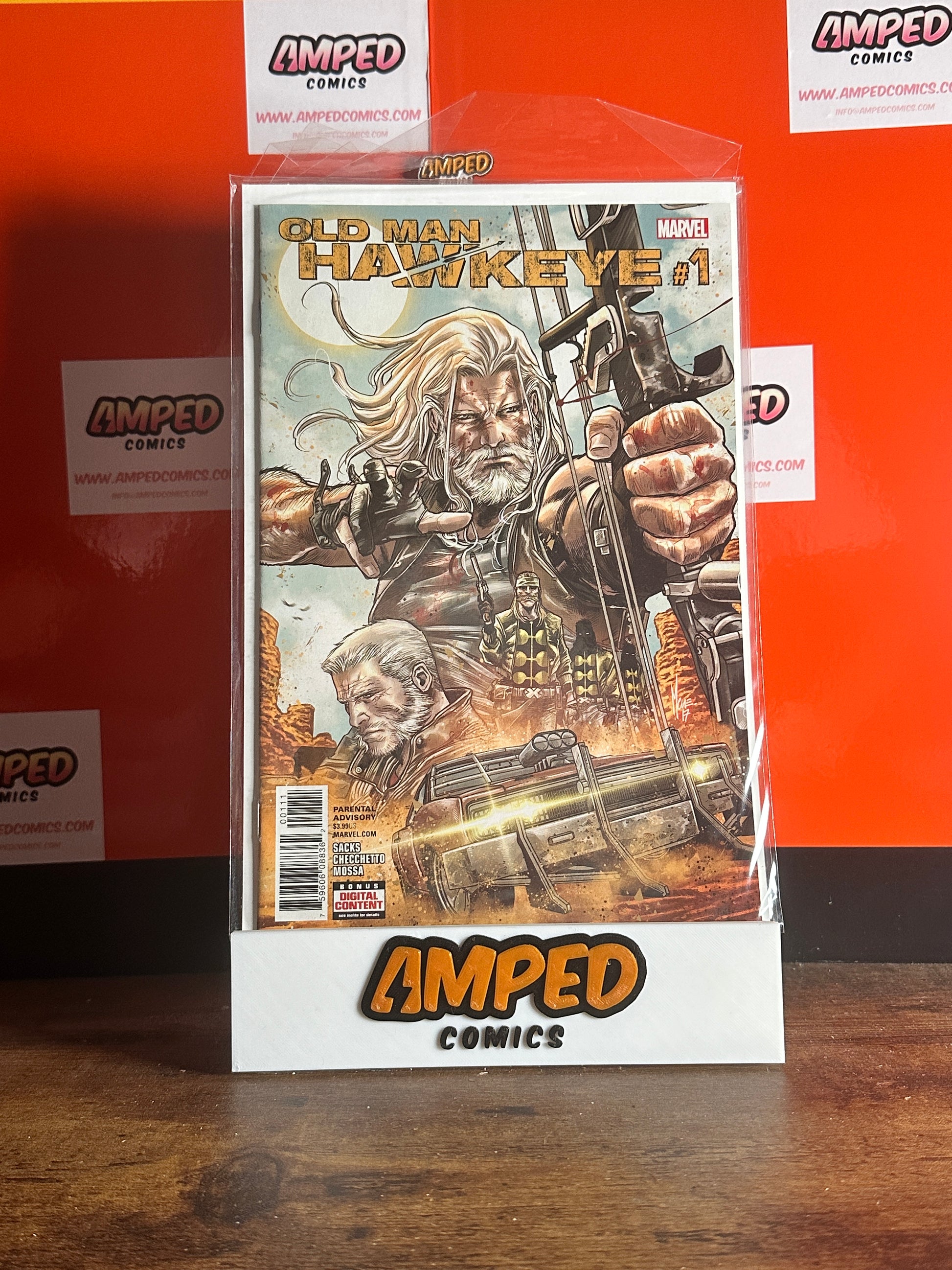 Old Man Hawkeye #1 Marvel Comics (2018) Sacks Checchetto Mossa