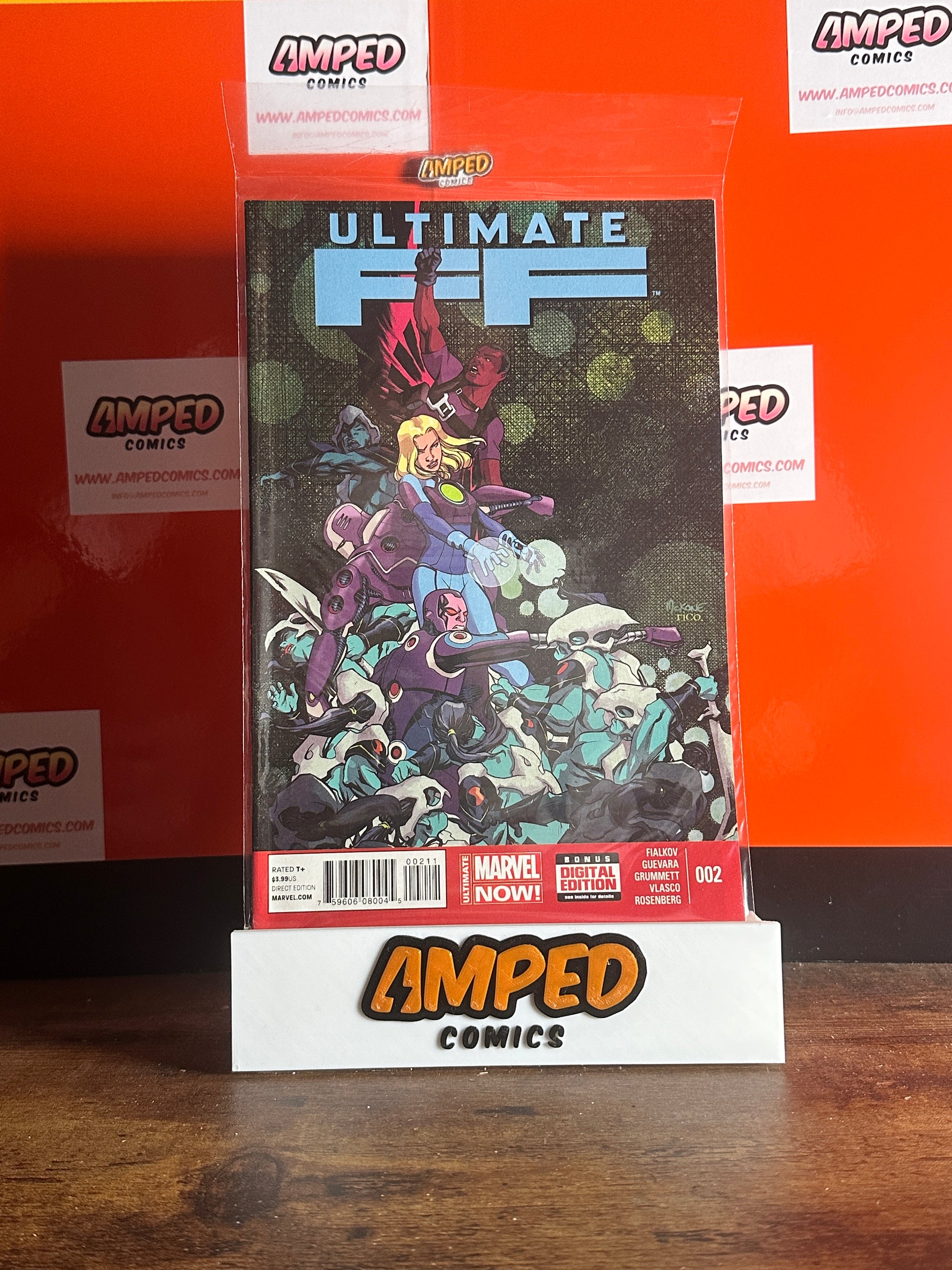 Ultimate FF #2 Marvel Comics (Ultimate Now!) Bonus Digital Edition