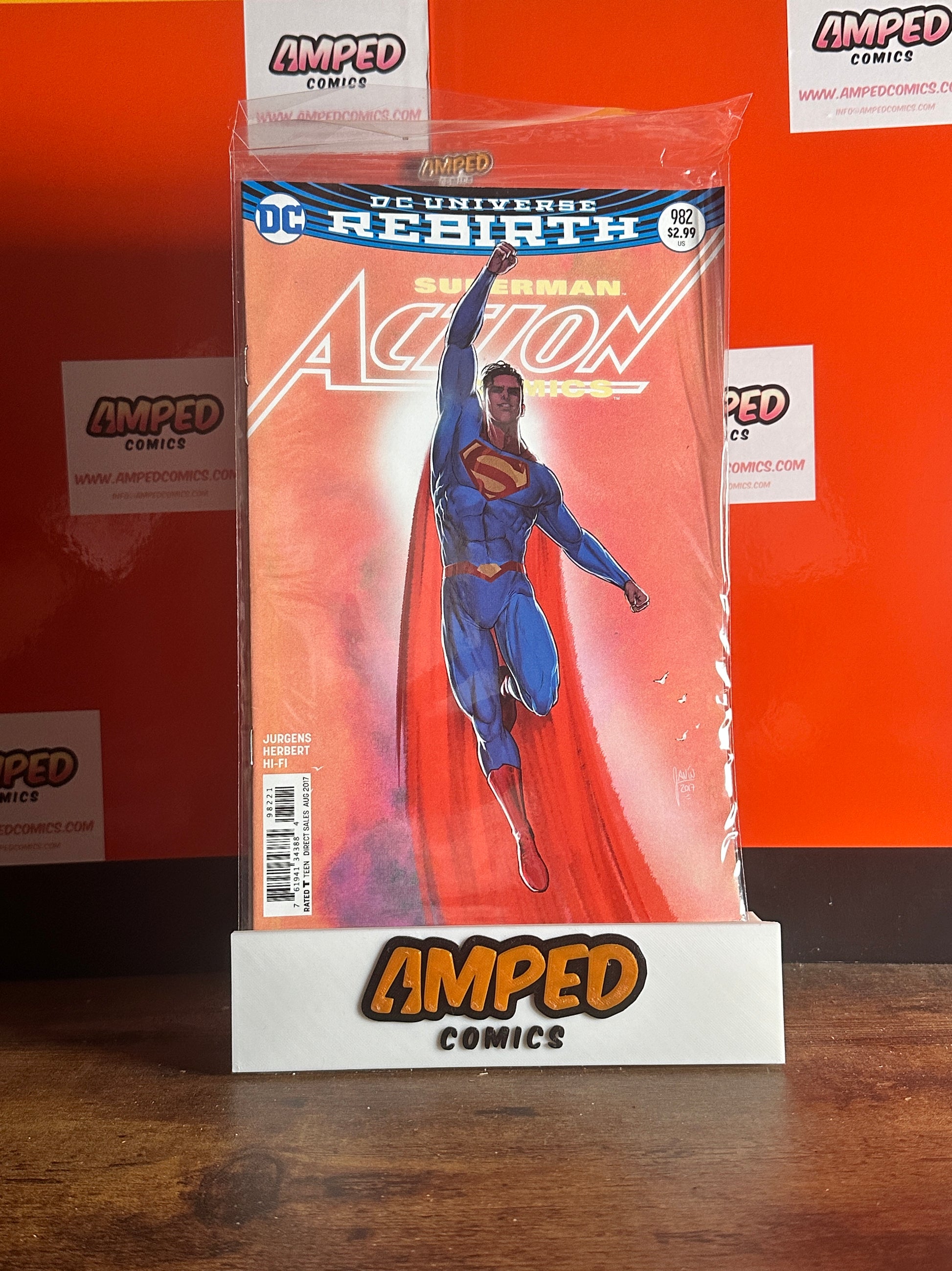 Action Comics #982 DC Universe Rebirth DC Comics (Aug 2017)