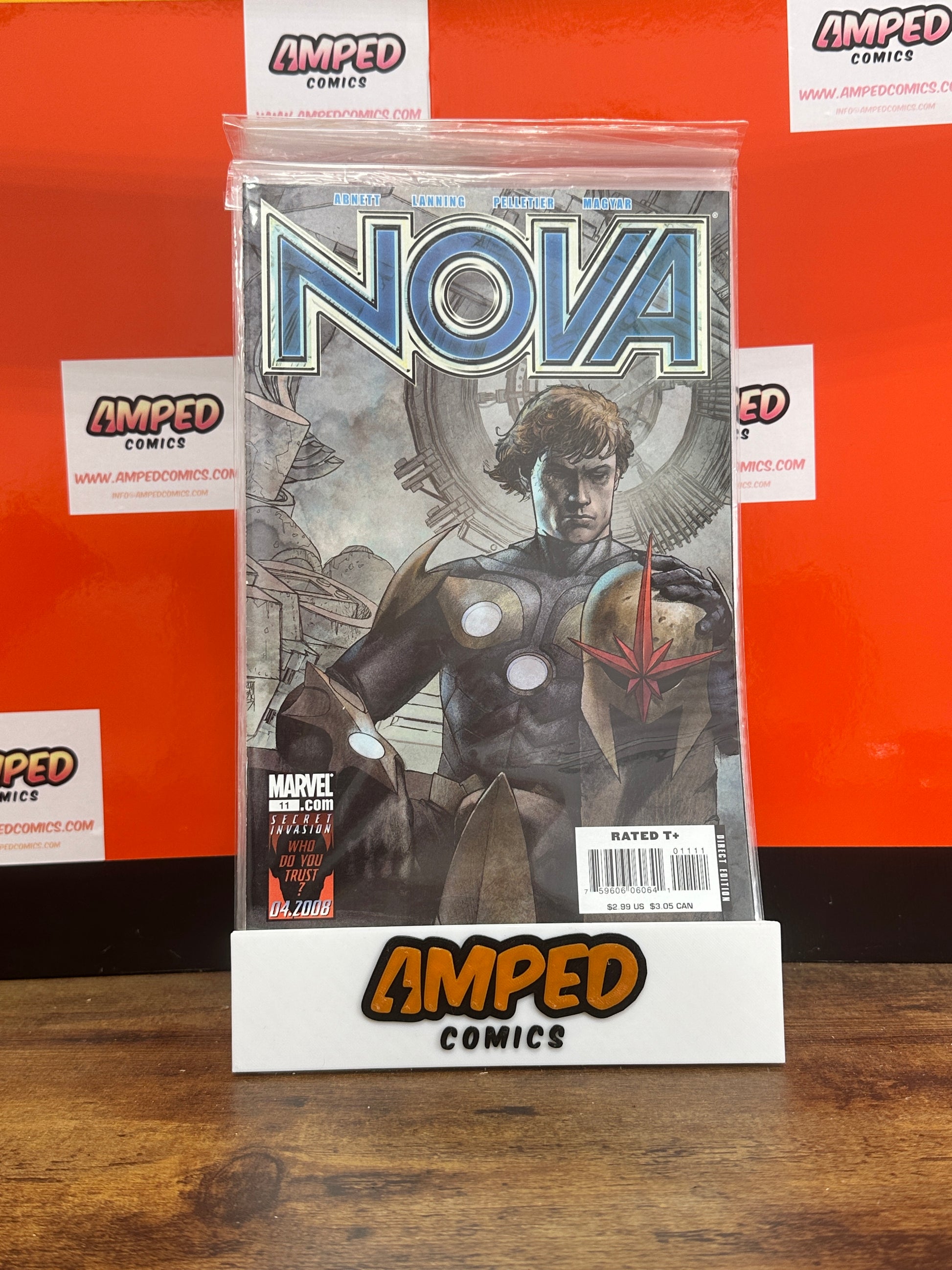 Nova #11 Marvel Comics (Apr 2008) Secret Invasion tie-in