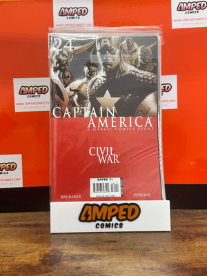 Captain America: Civil War #24 Marvel Comics (2007) Brubaker Perkins