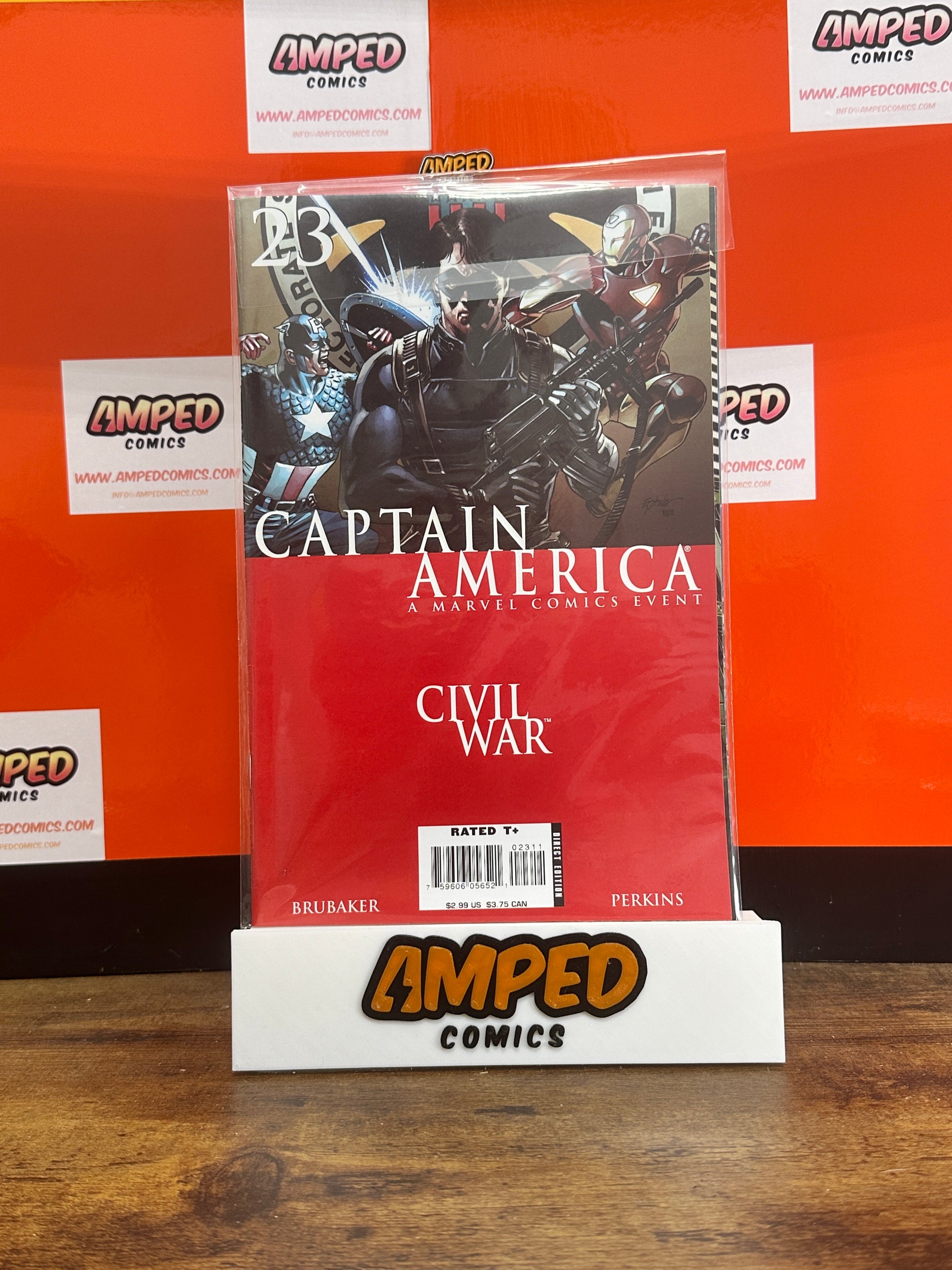 Captain America #23 Marvel Comics Civil War Tie-In (2007)
