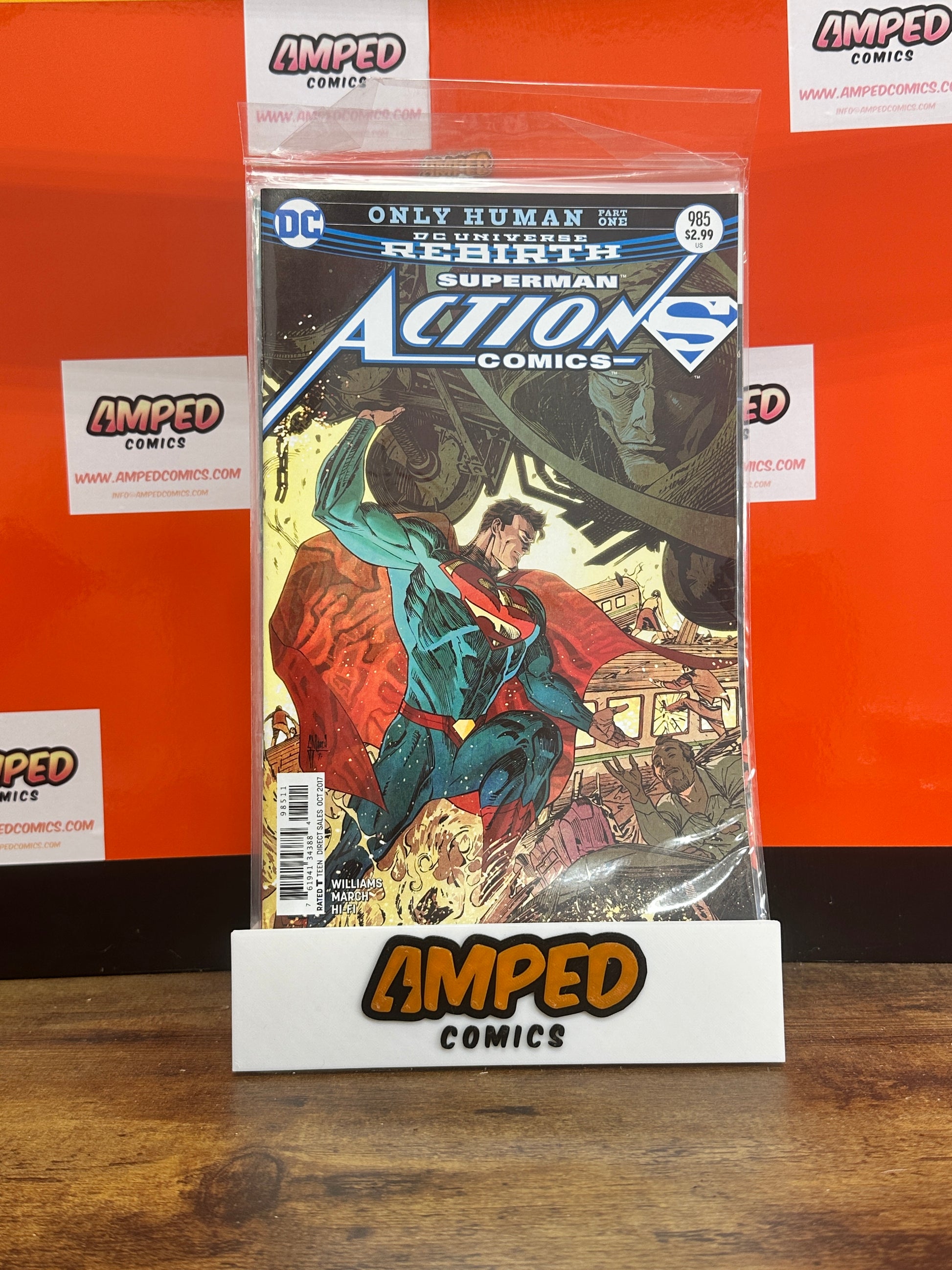 Action Comics #985 DC Comics (2017) Universe Rebirth Only Human Part 1