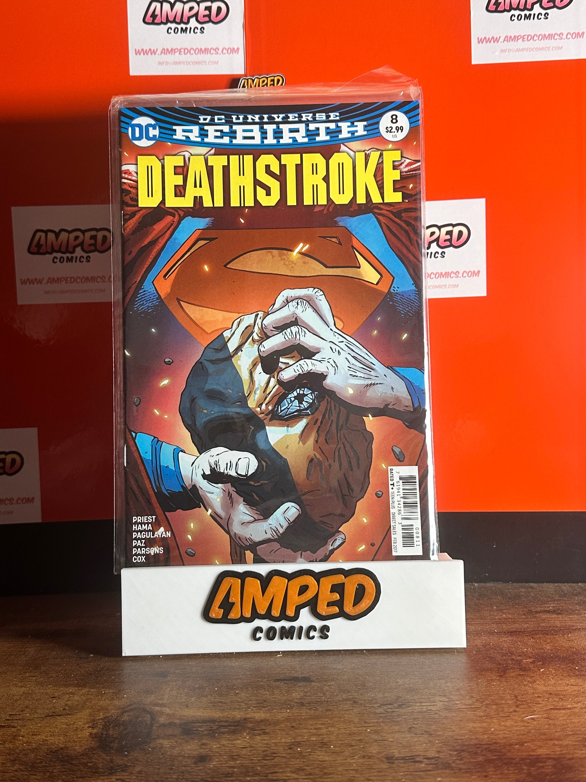 Deathstroke #8 DC Comics DC Universe Rebirth (2017)