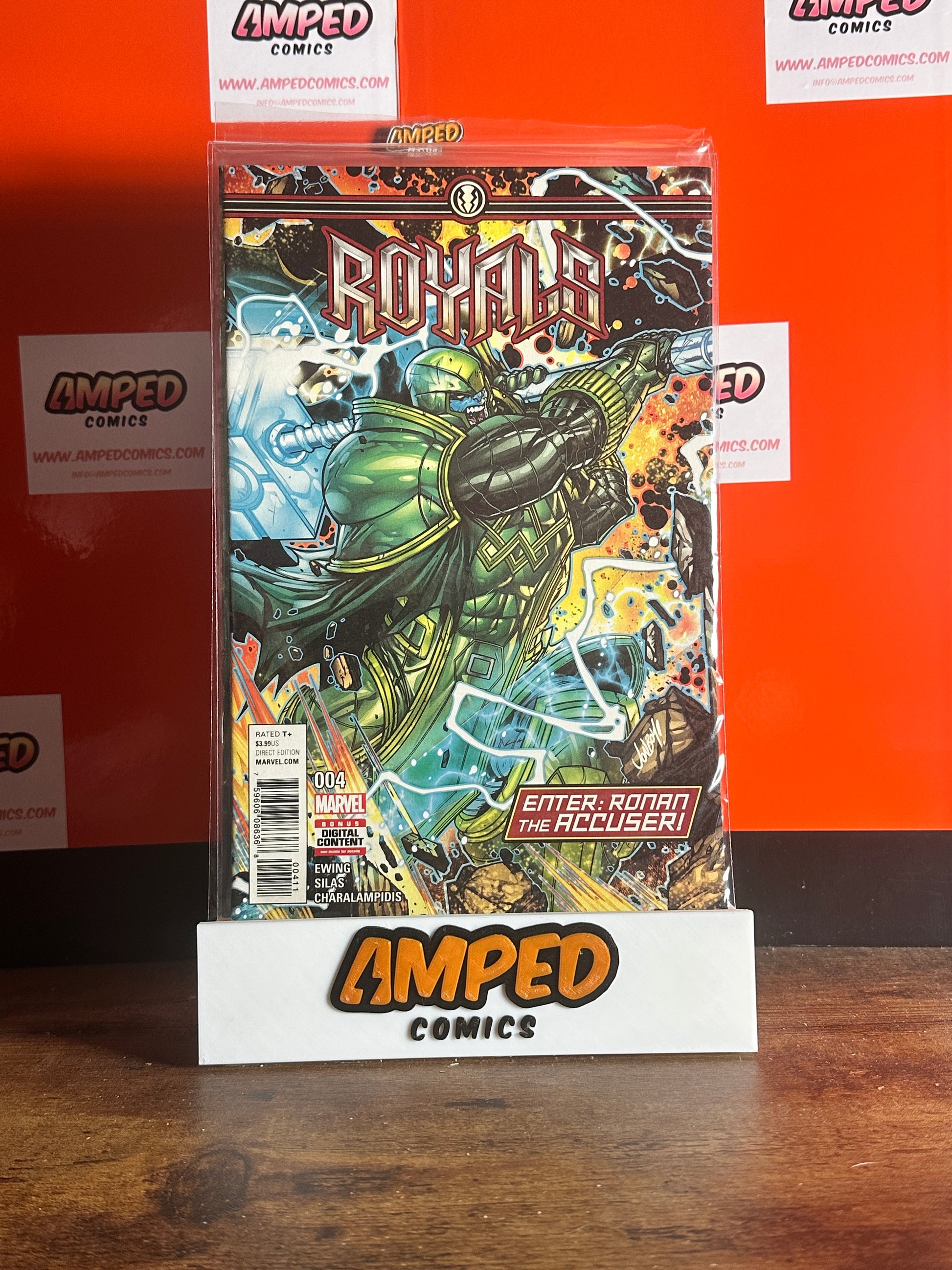 Royals #4 Marvel Comics (2017) Enter: Ronan the Accuser