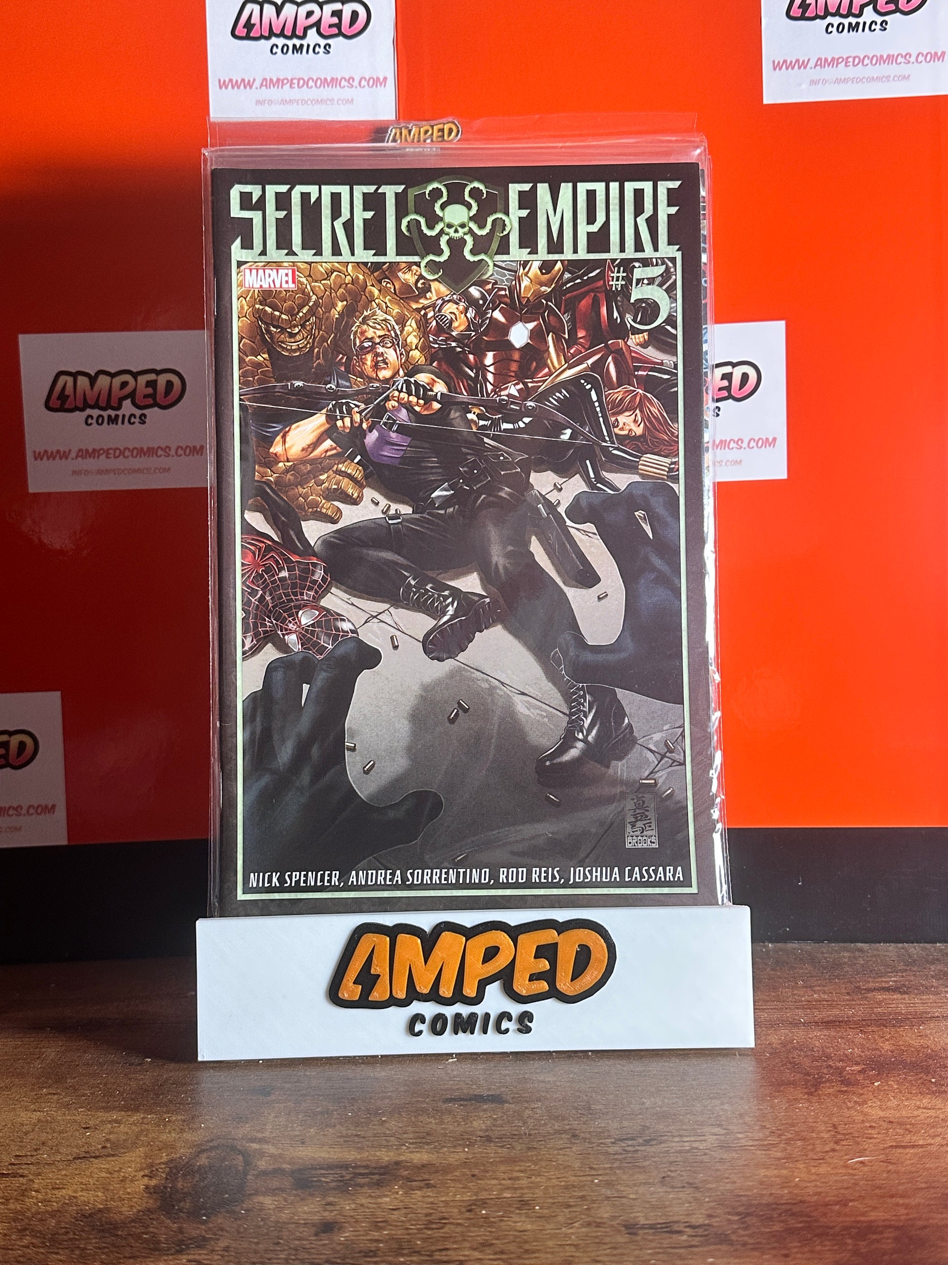 Secret Empire #5 Marvel Comics (2017) Nick Spencer Andrea Sorrentino
