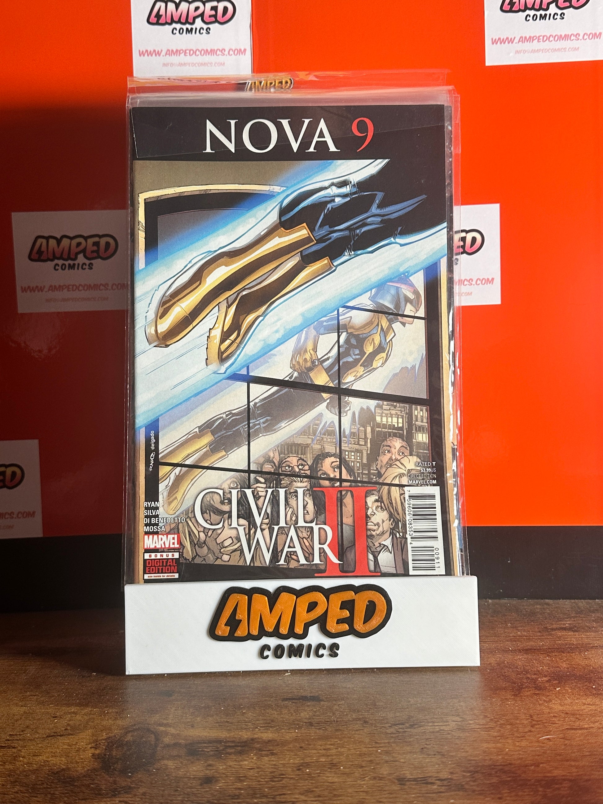 Nova #9 Marvel Comics (Civil War II)