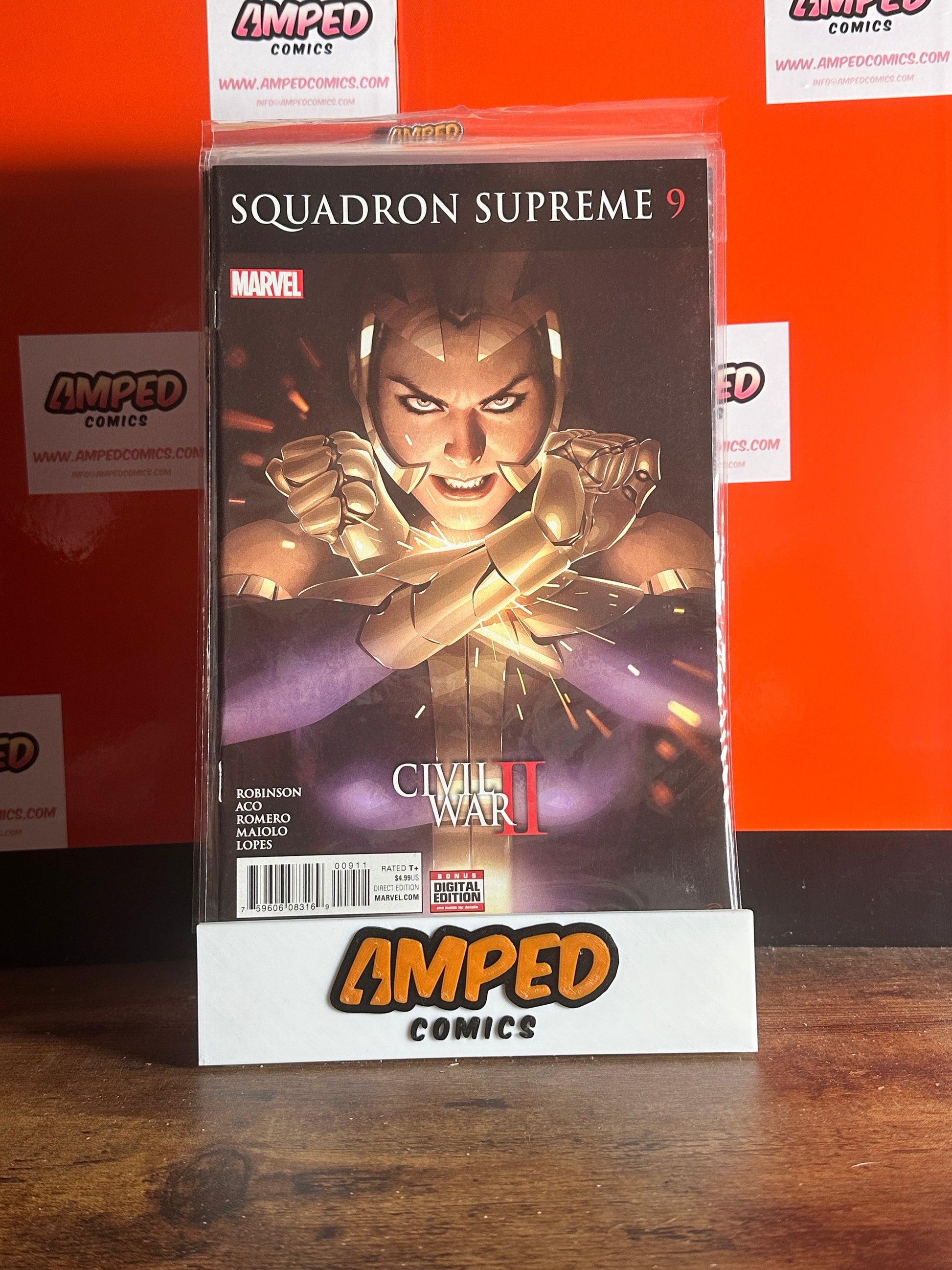 Squadron Supreme #9 Marvel Comics Civil War II Bonus Digital Edition