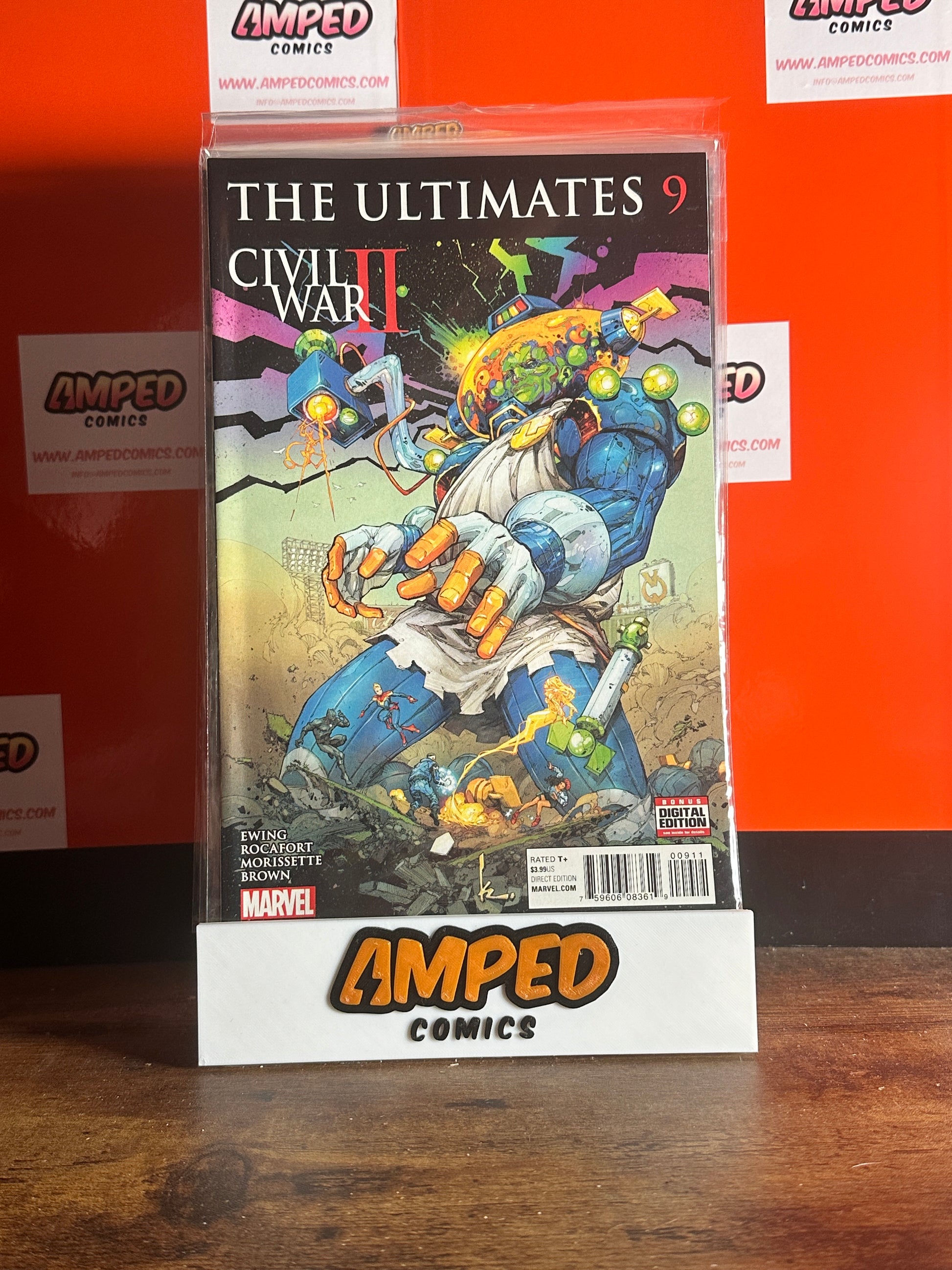 The Ultimates #9 Marvel Comics Civil War II (2016)