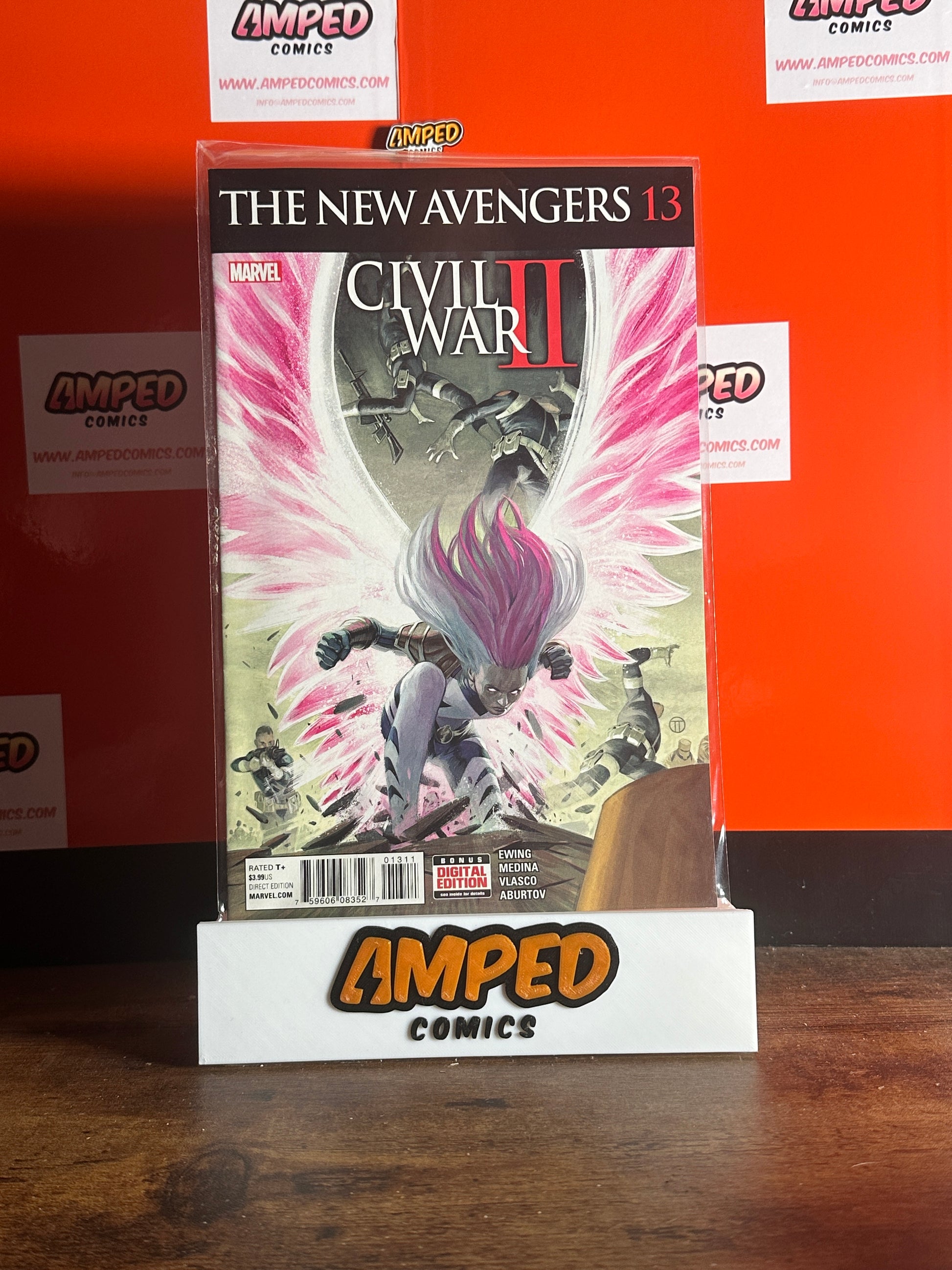 The New Avengers #13 Marvel Comics Civil War II (2016) Ewing Medina