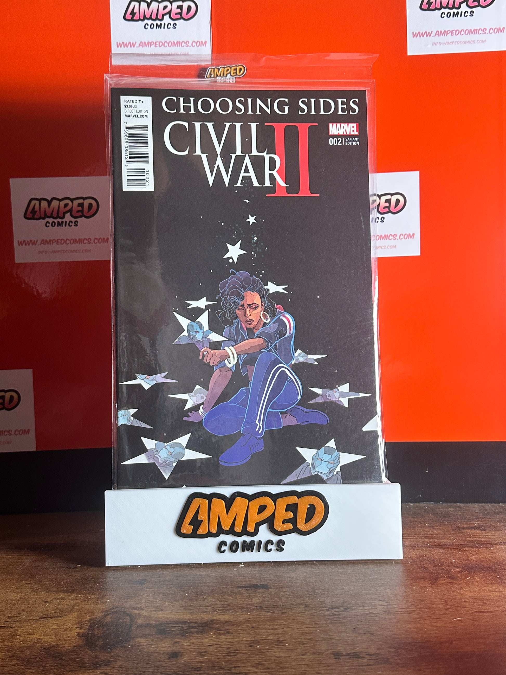 Choosing Sides: Civil War II #2 Variant Edition Marvel Comics
