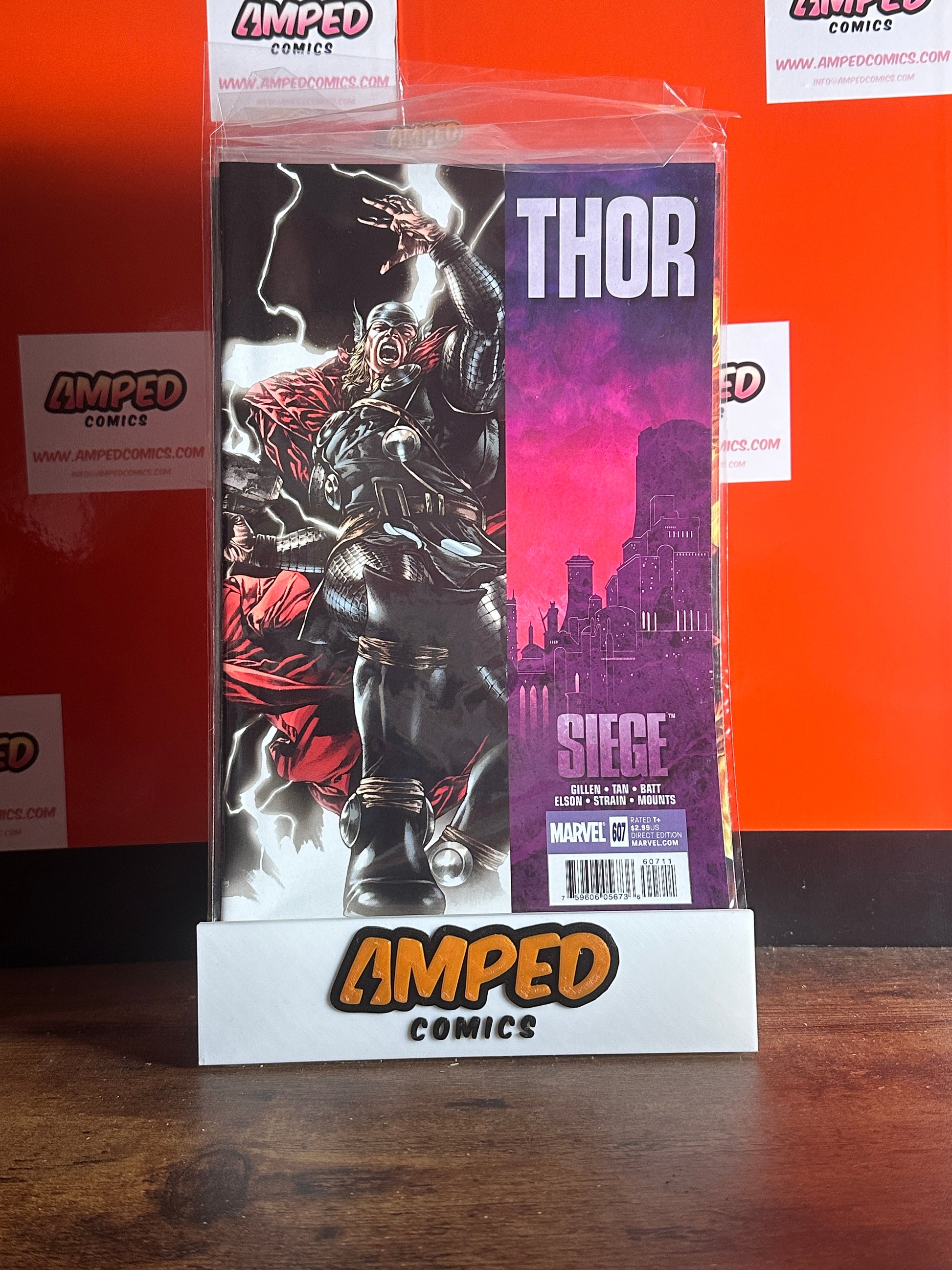 Thor #607 Marvel Comics Siege (2010)