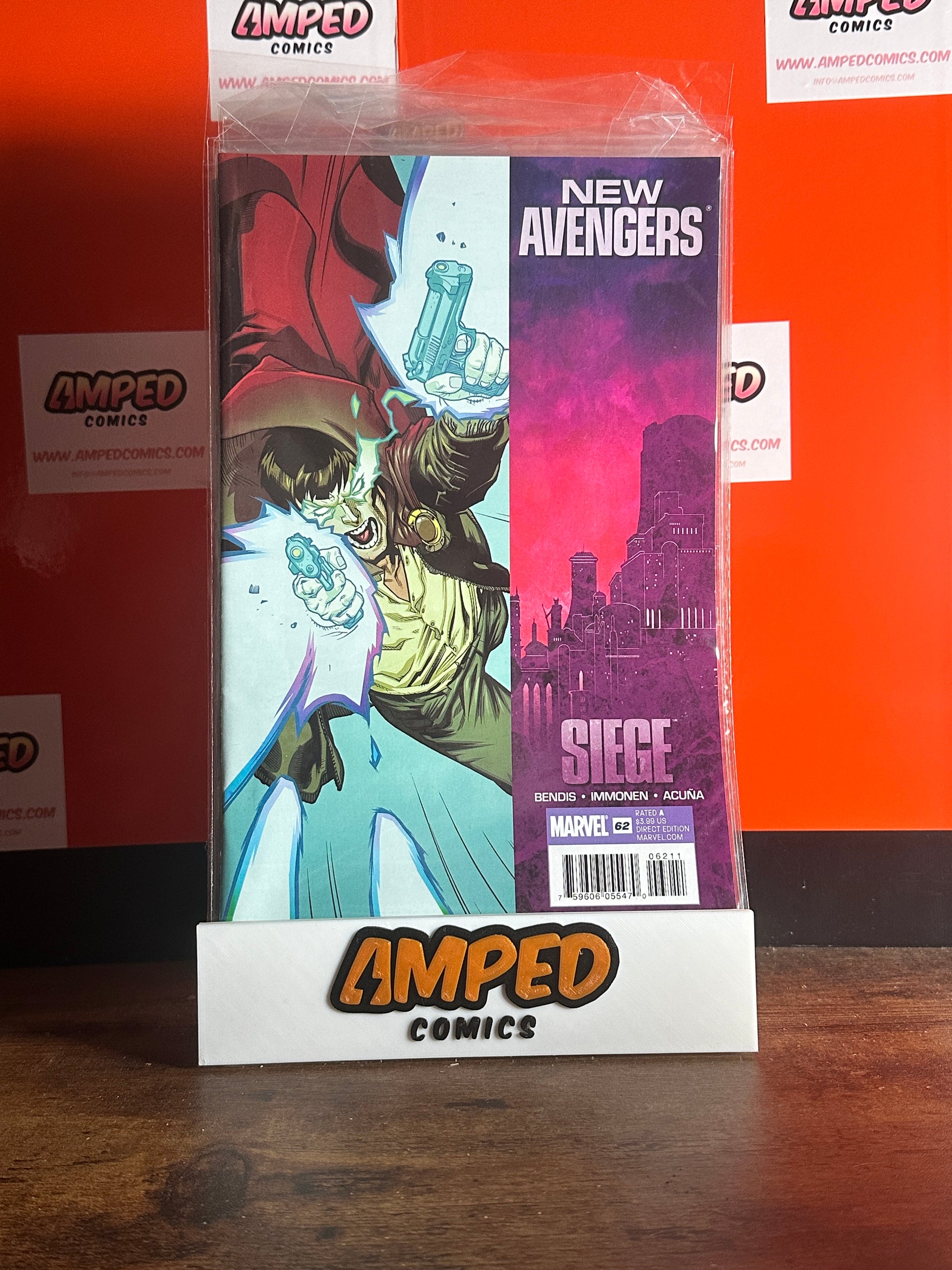 New Avengers #62 Marvel Comics Siege (2010) Bendis Immonen Acuna