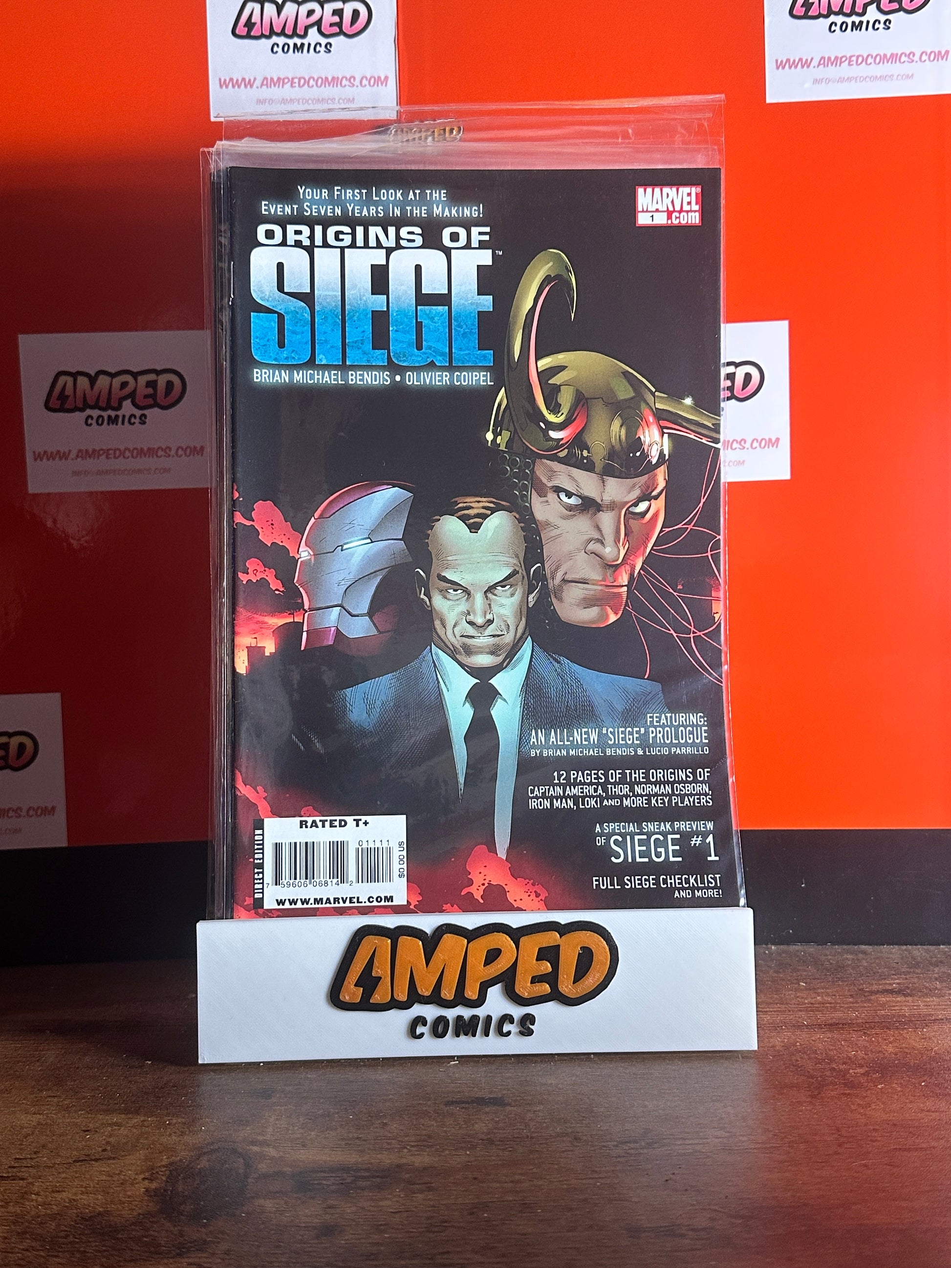 Origins of Siege #1 Marvel Comics Brian Michael Bendis Oliver Coipel