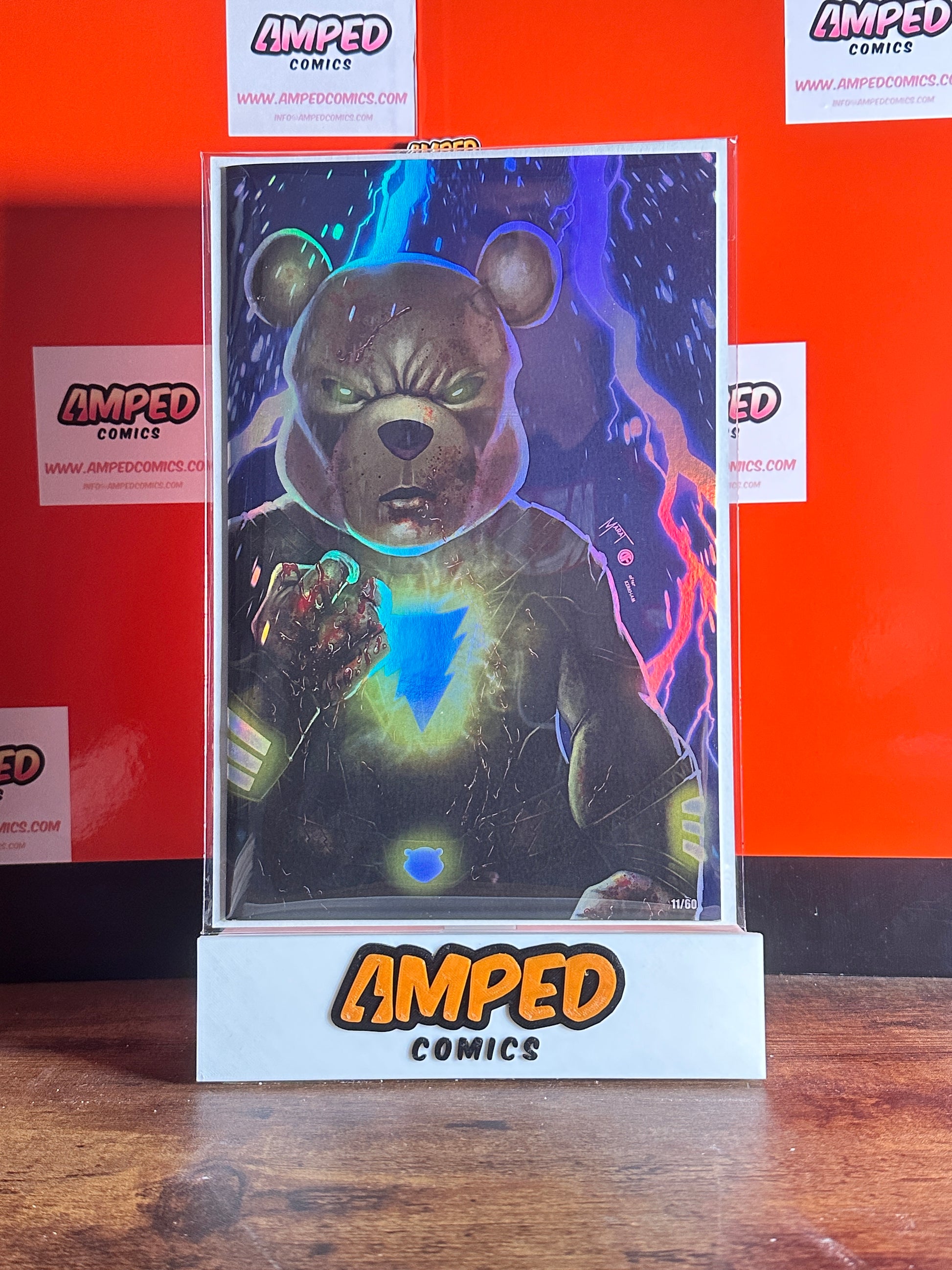 Do You Pooh? Black Adam Foil Virgin VARIANT exclusive Comic Book 11/60