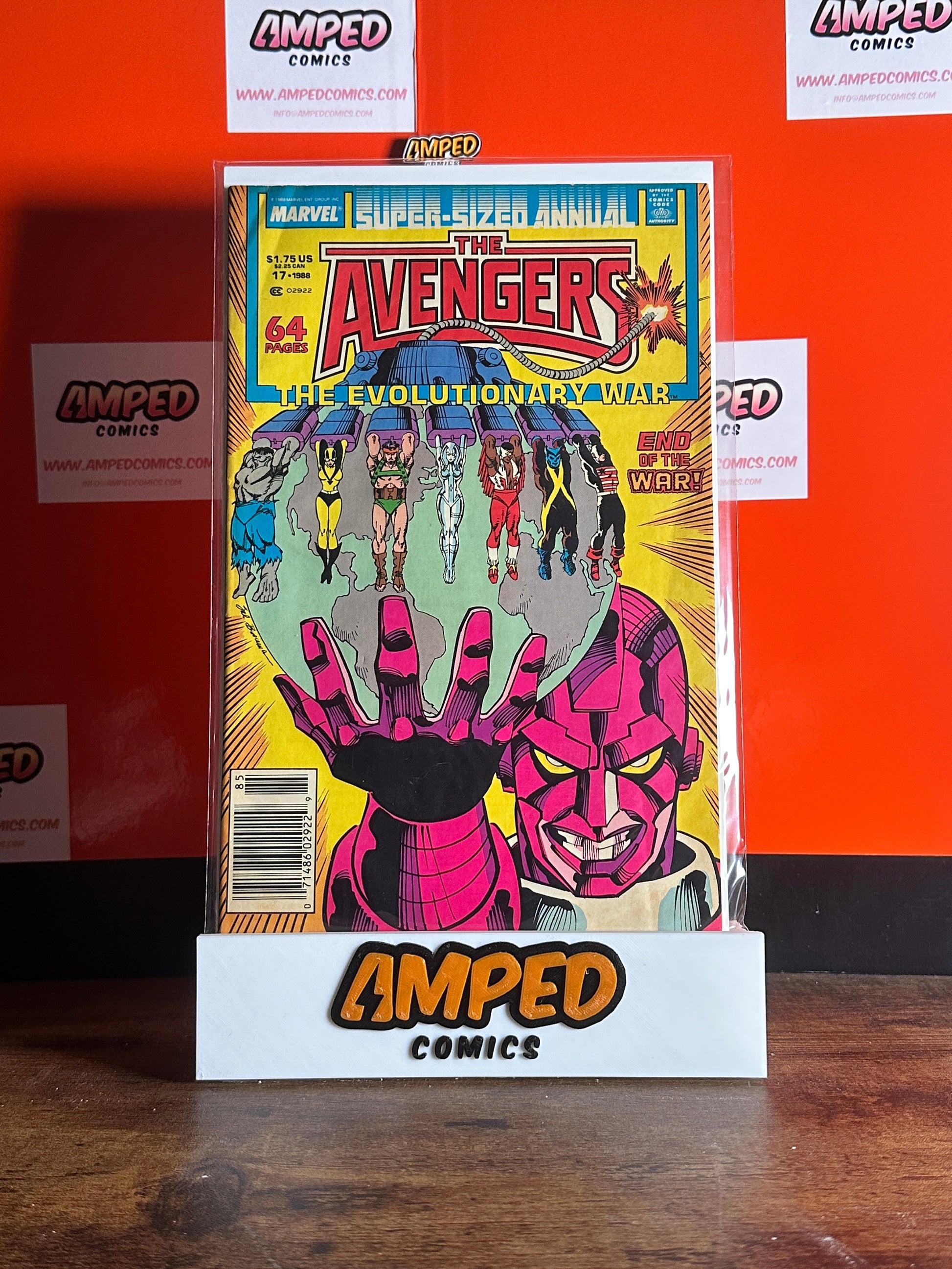 Avengers Annual #17 Marvel 1988 Super-Sized Annual Evolutionary War