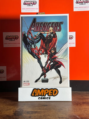 Avengers #1 J Scott Campbell Exclusive Variant 2016 Spider-Man, Wasp, Thor