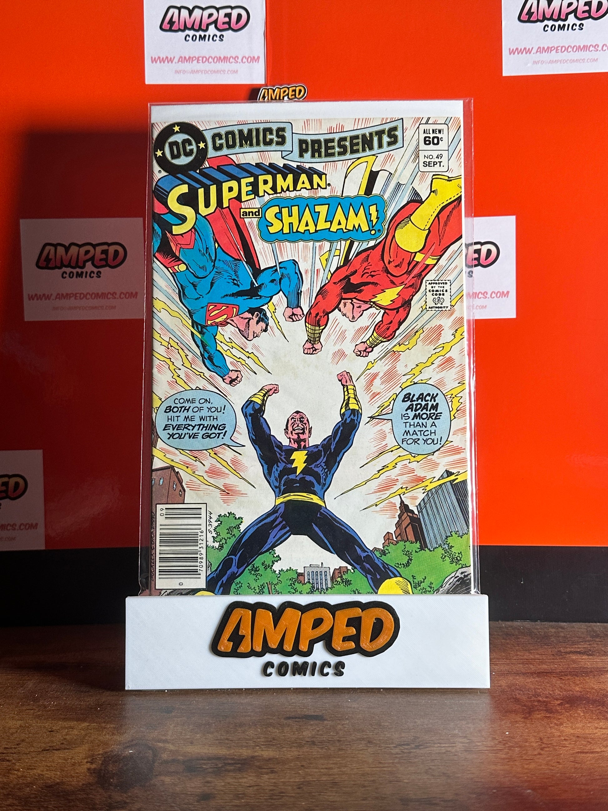 DC Comics Presents #49 Sept 1982 DC Superman & Shazam!