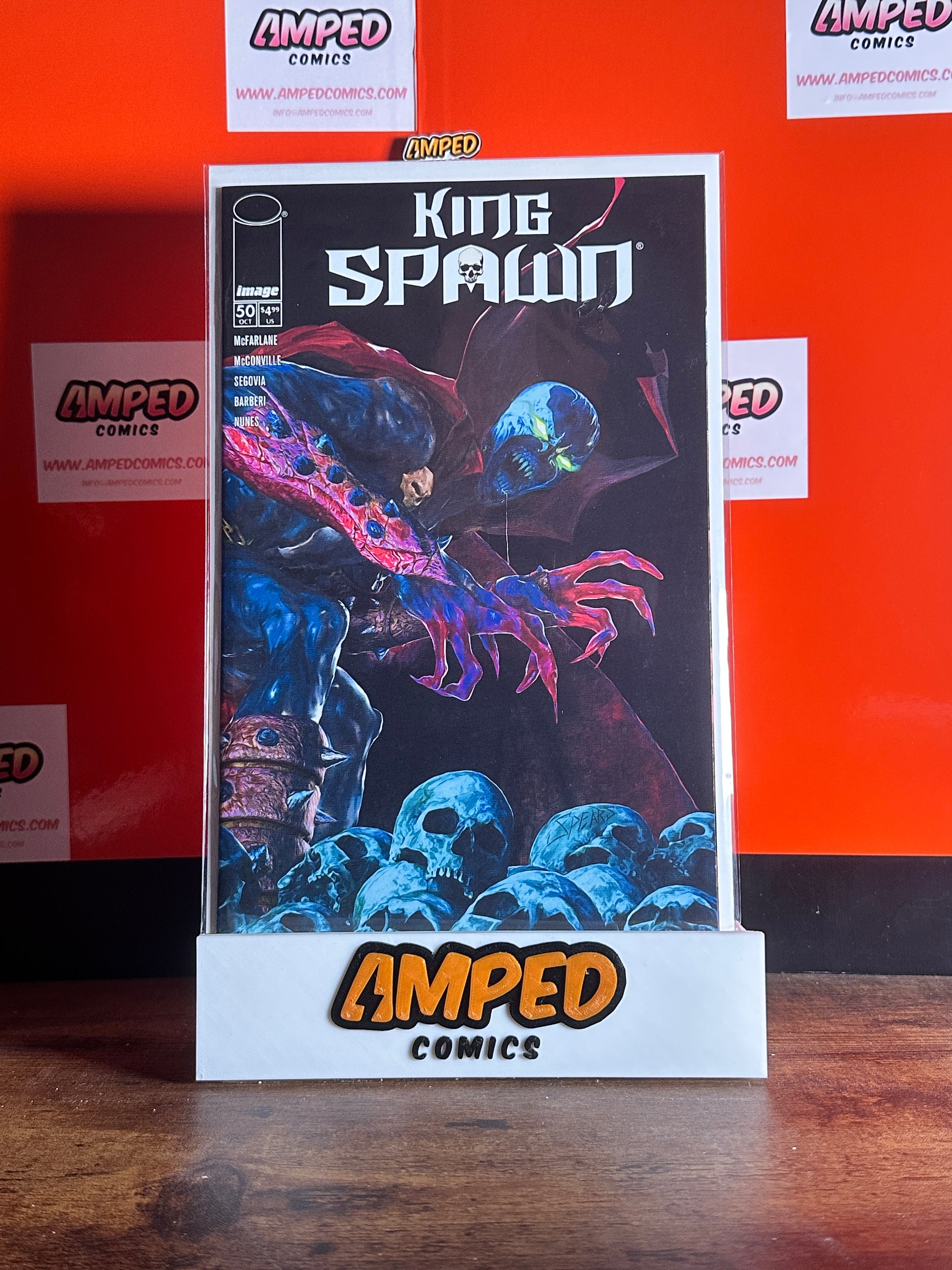 King Spawn #50 Image Comics 1:50 Mark Spears Variant