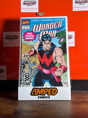 Wonder Man #1 Marvel Comics 1991 Direct Edition (Free Poster Inside)