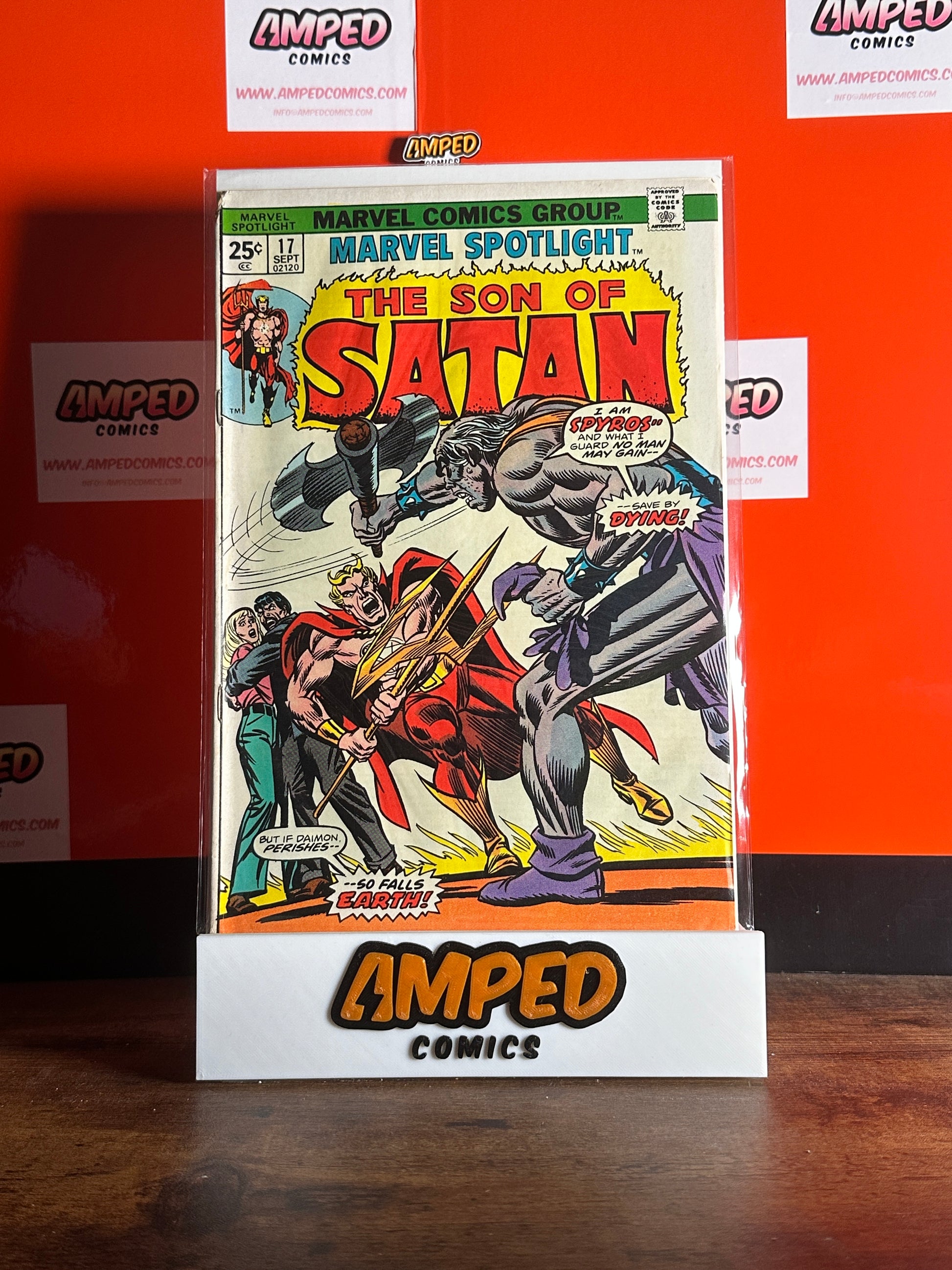Marvel Spotlight #17 Marvel Comics Sept 1974 Son of Satan