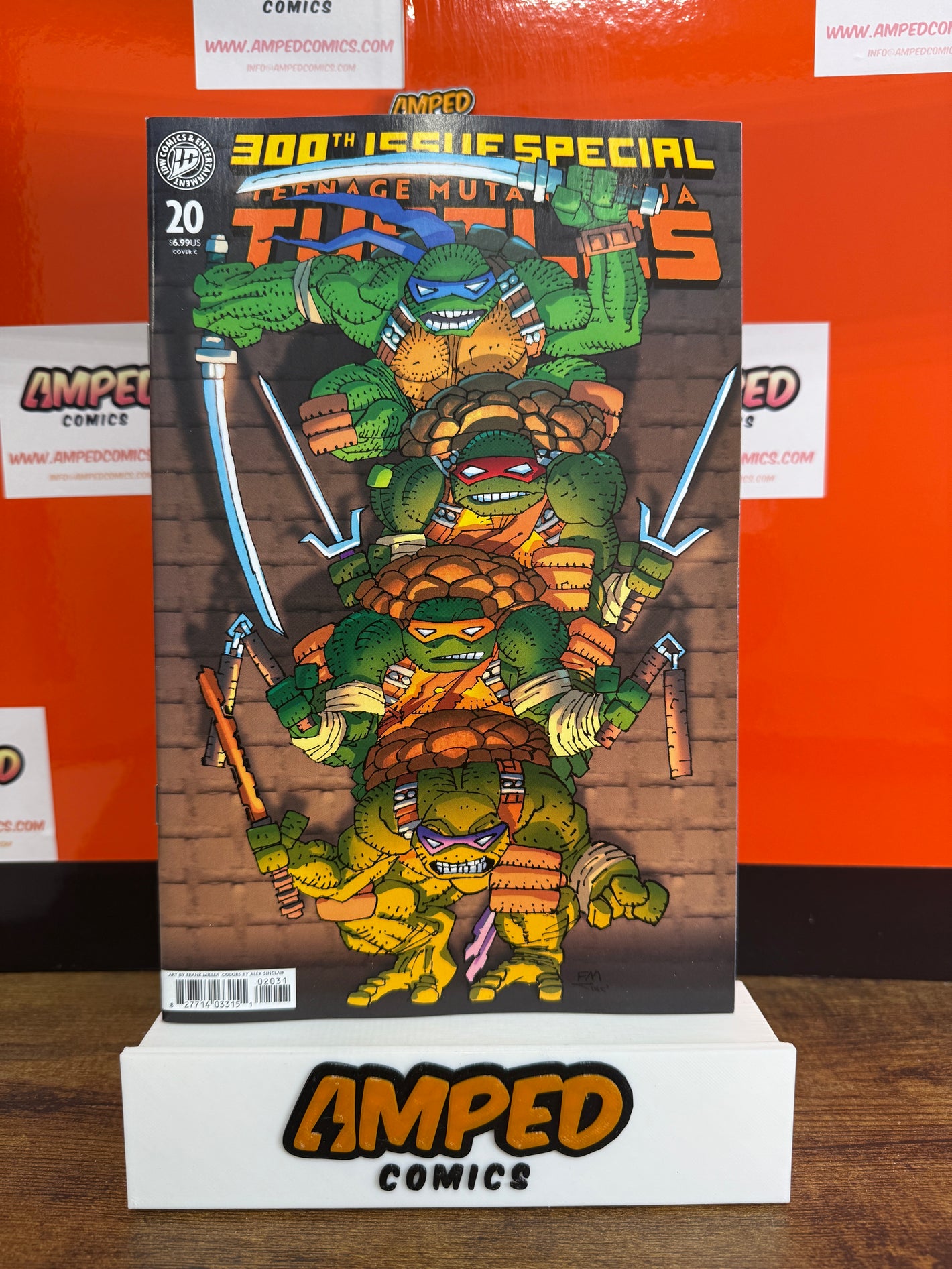 Teenage Mutant Ninja Turtles #20: 300th Issue Special Variant C (Miller)