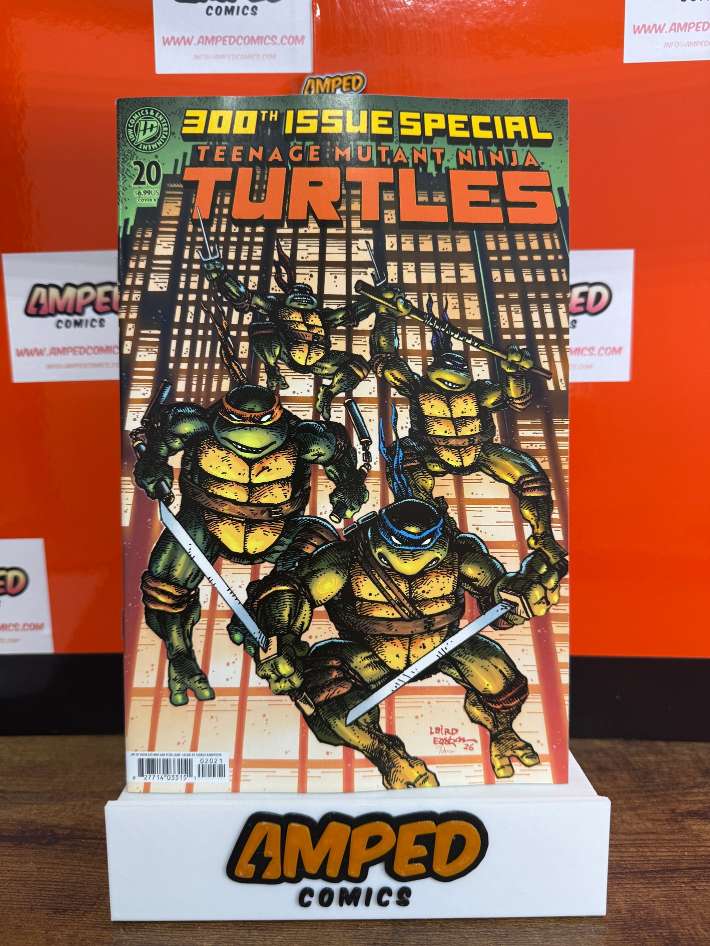 Teenage Mutant Ninja Turtles #20: 300th Issue Special Variant B Eastman & Laird