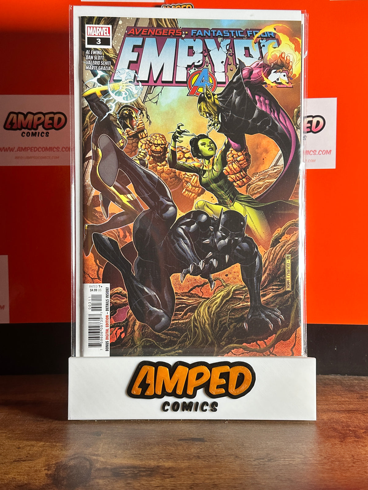 Empyre #3 Marvel Comics Bonus Digital Edition
