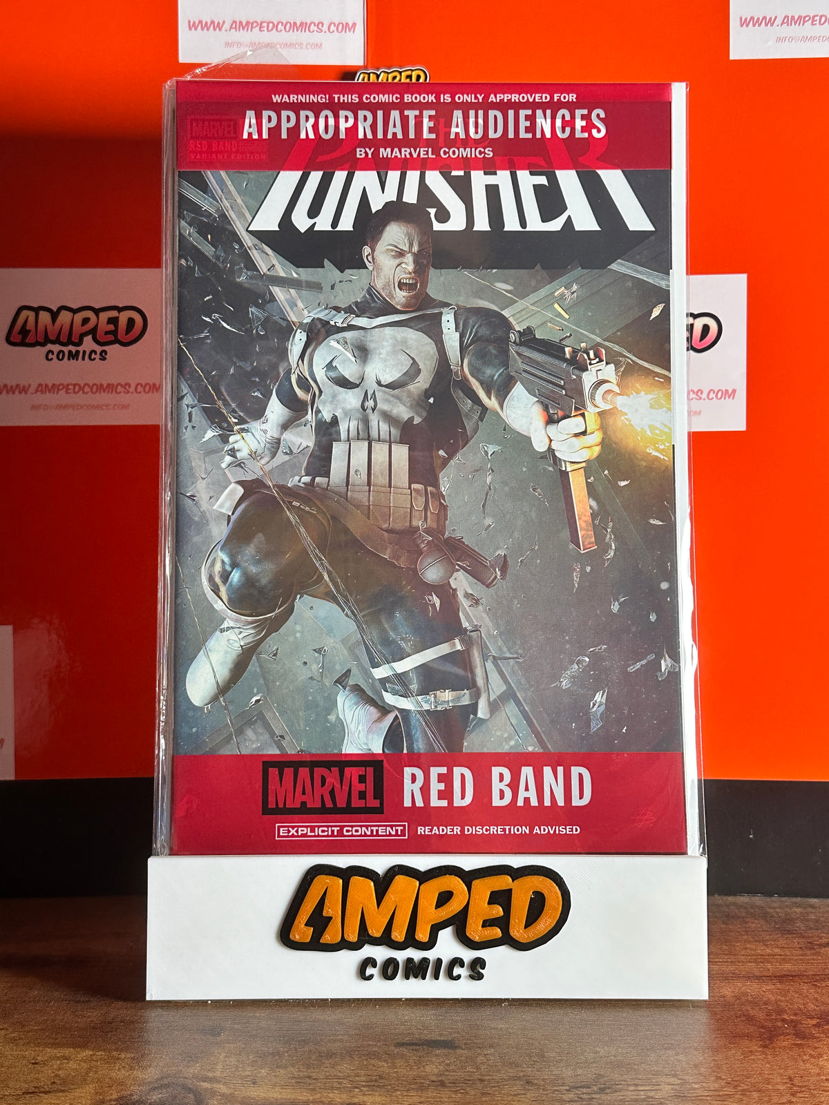 Punisher Red Band #4 Bjorn Barends 1:25 Variant Marvel Comics Sealed