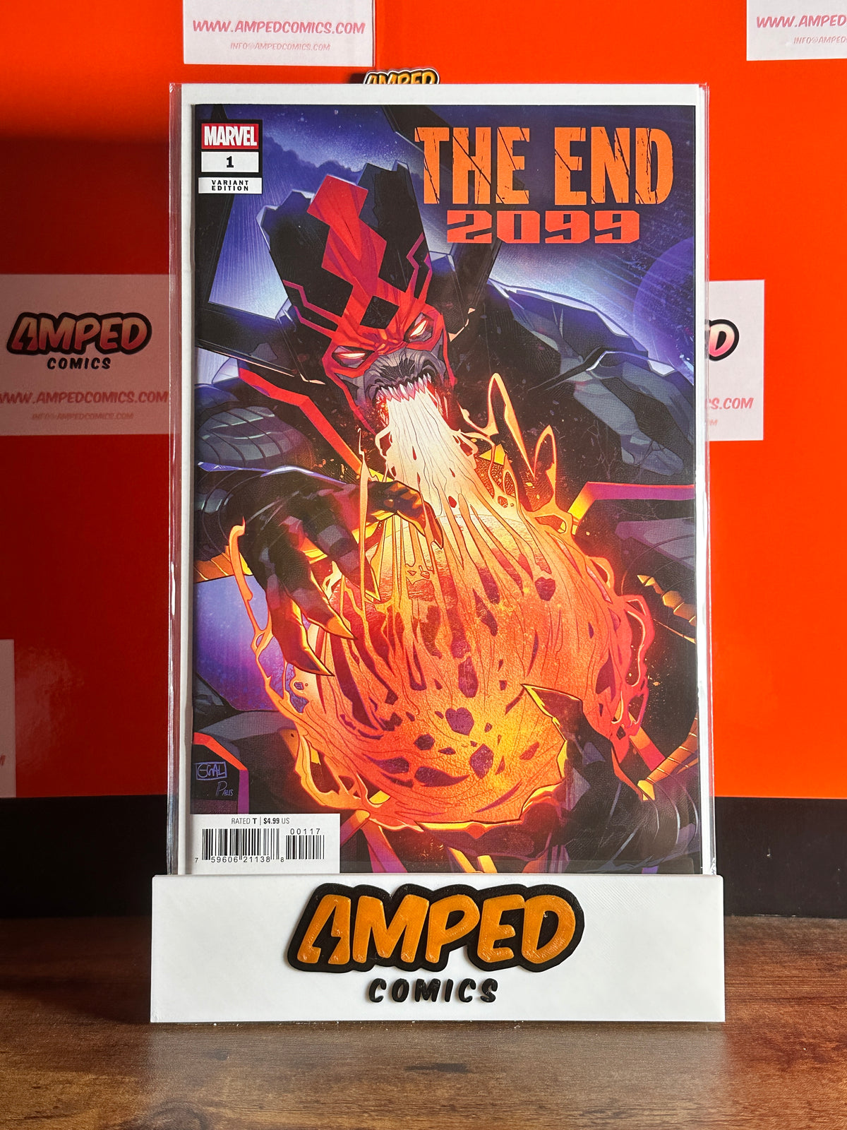 The End 2099 1 Glamon 1:25 Variant Edition Marvel Comics