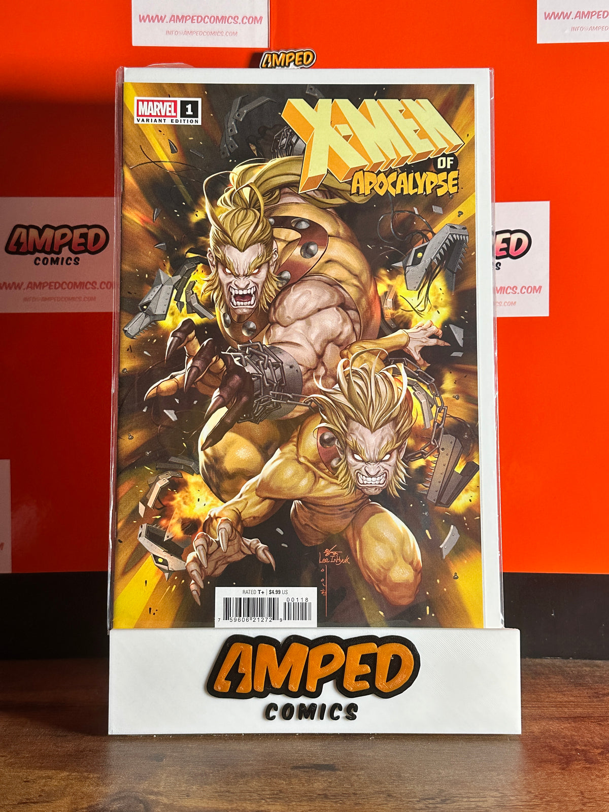 X-MEN OF APOCALYPSE #1 INHYUK LEE 1:25 INCENTIVE VARIANT MARVEL 2025