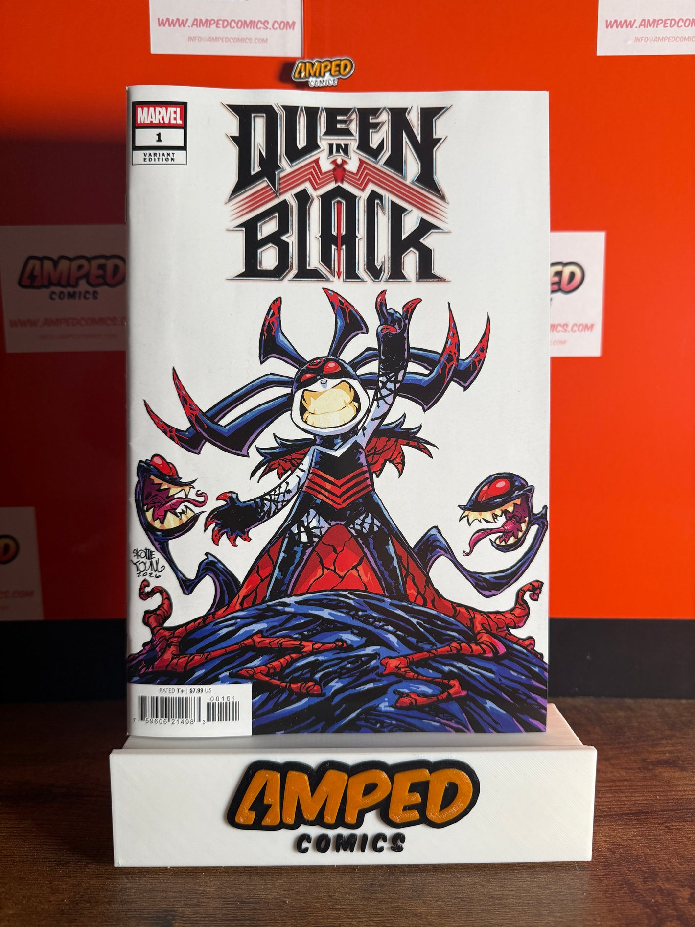 Queen in Black #1 Marvel Variant Edition Skottie Young Cover (2020)