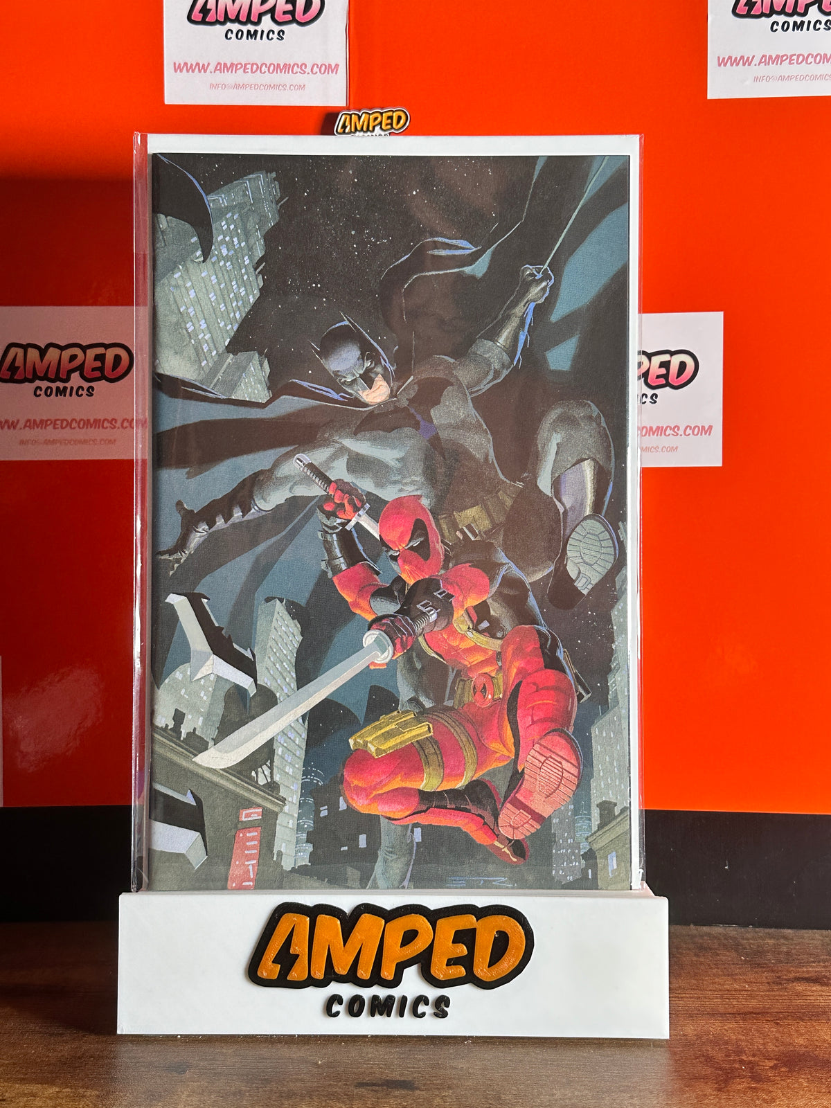 DEADPOOL BATMAN 1 1:50 3rd PRINT ESAD RIBIC VIRGIN VARIANT