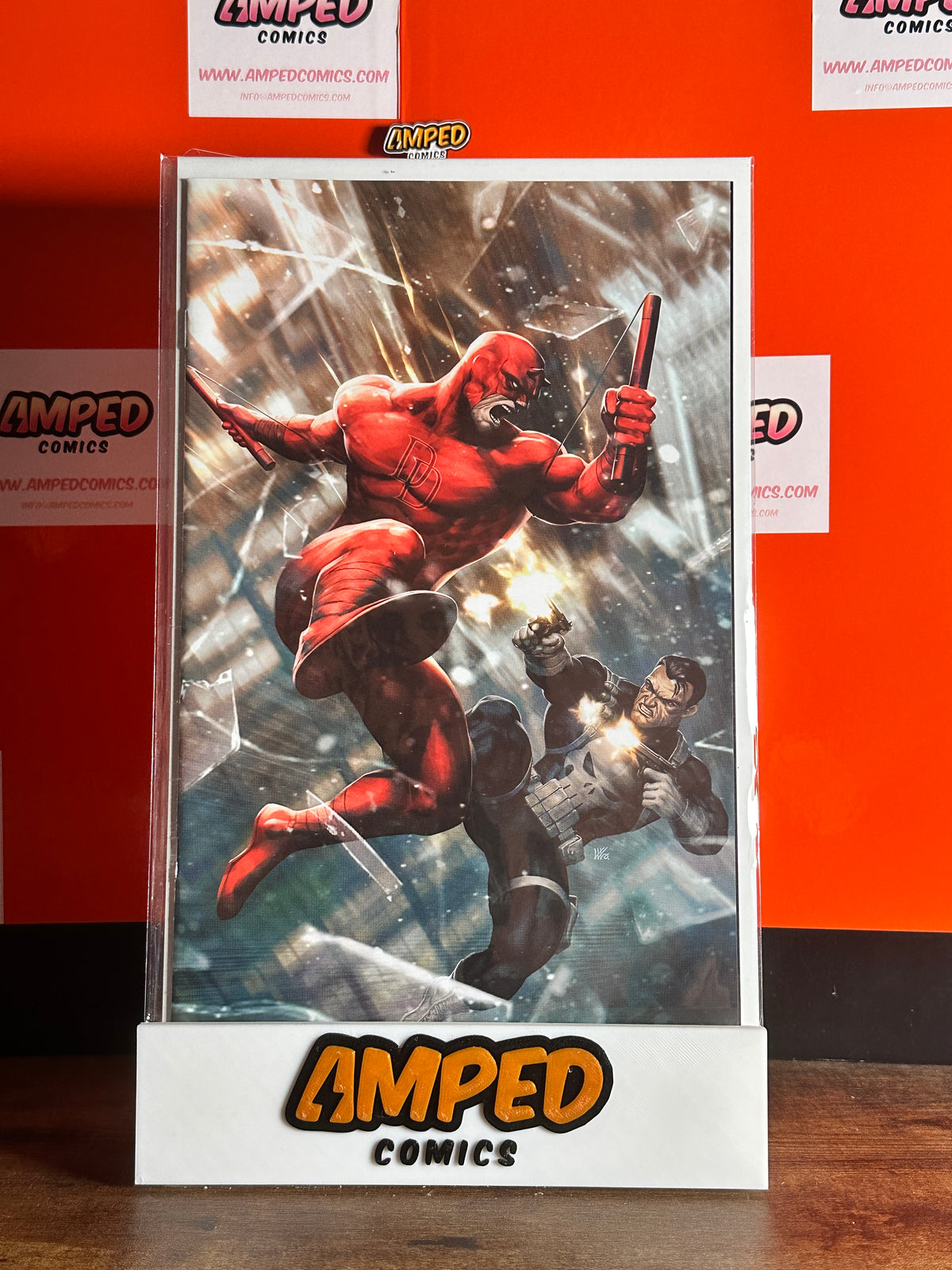 Daredevil & Punisher: The Devil's Trigger #1 1:100 Kendrick 'Kunkka' Lim Virgin