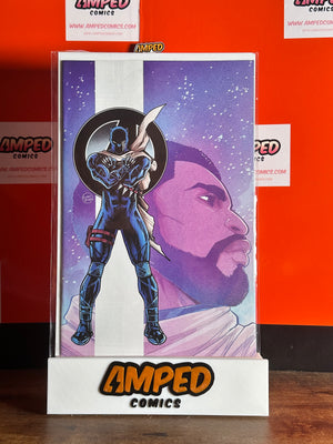 AVENGERS #28 (2025)- 1:50 LUCIANO VECCHIO BLACK PANTHER VIRGIN VARIANT