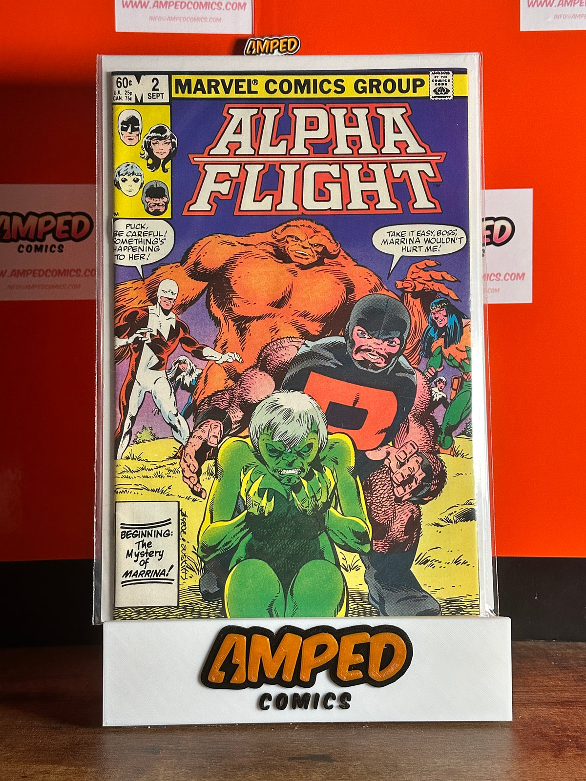 Alpha Flight #2 Marvel Comics Sept 1983