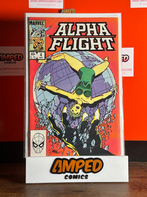 Alpha Flight #4 Marvel Comics Nov 1983