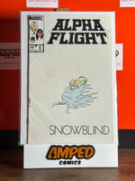 Alpha Flight #6 Marvel Comics Jan 1984 Snowblind